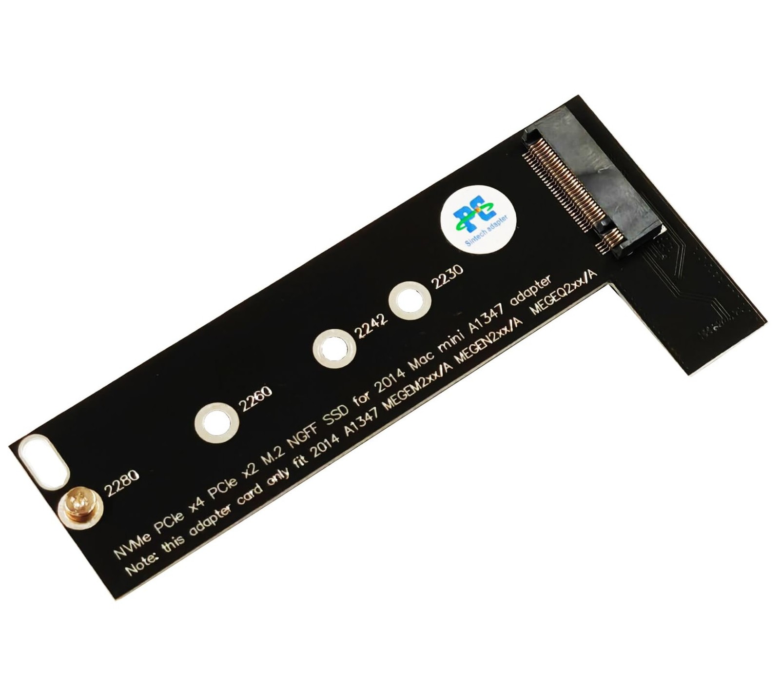 Sintech M.2 NGFF NVMe SSD Card for Upgrade Mac mini Late 2014 Year A1347 MEG …