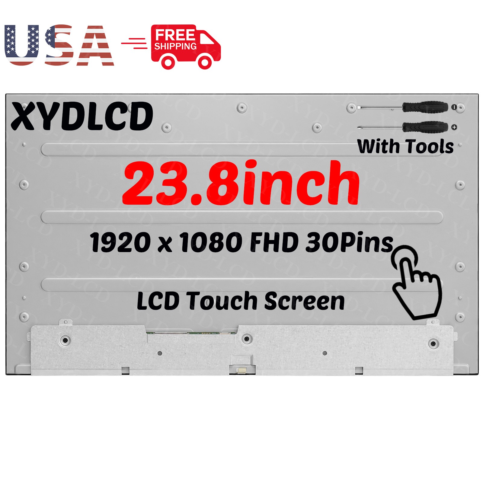 23.8″ for HP 24-CR0023NK 24-CR0024 All-in-One LCD Touch Screen Panel Replacement