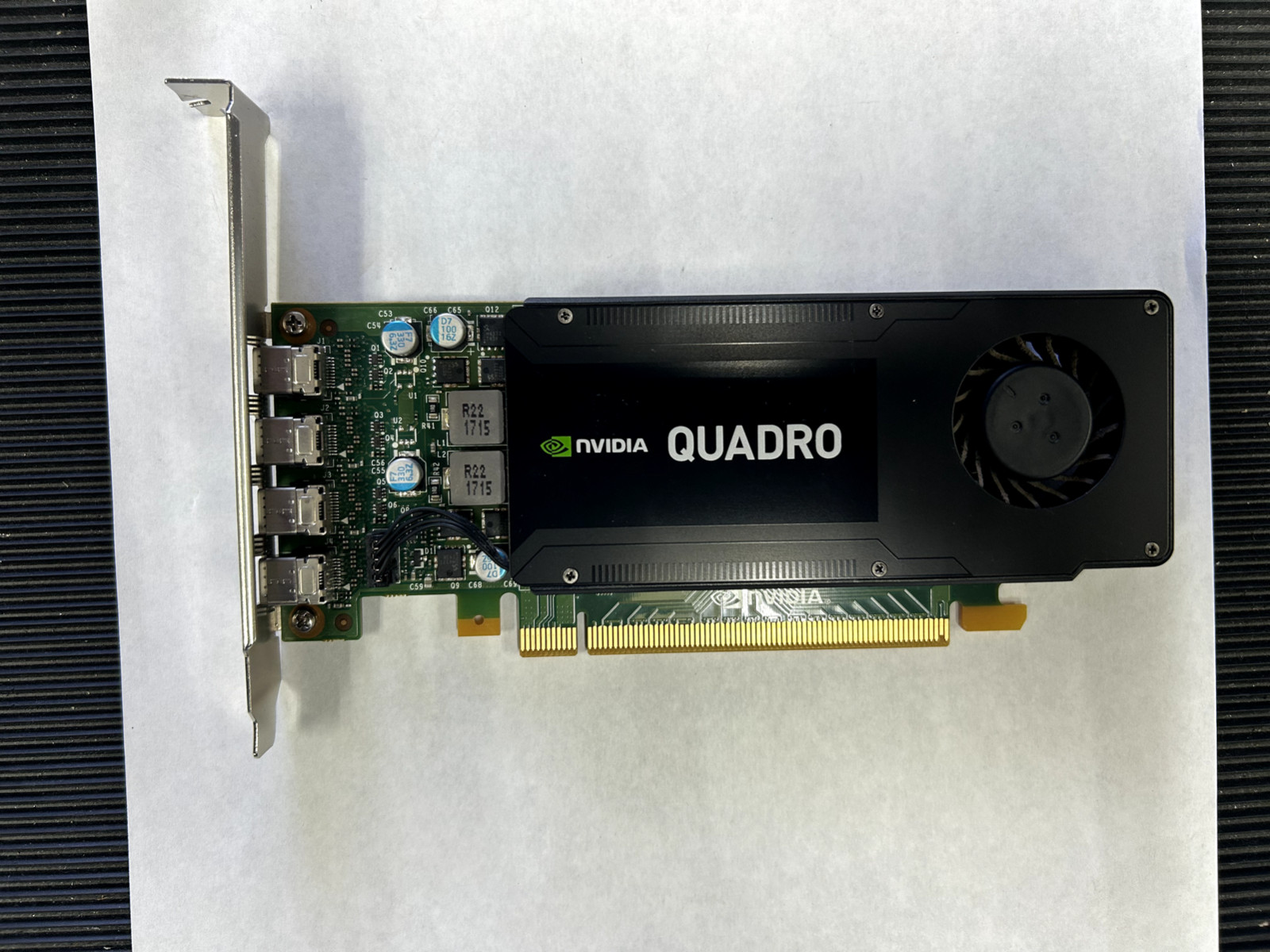 NVIDIA Quadro K1200 4GB GDDR5 PCIe Graphics Card 4x Mini DisplayPort 699-5G200