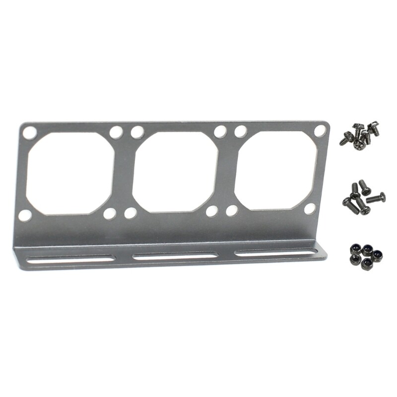 Universal 4cm Fan Bracket PC Chassis Fan Cooling Mount CPU Fan Holder 3Hole