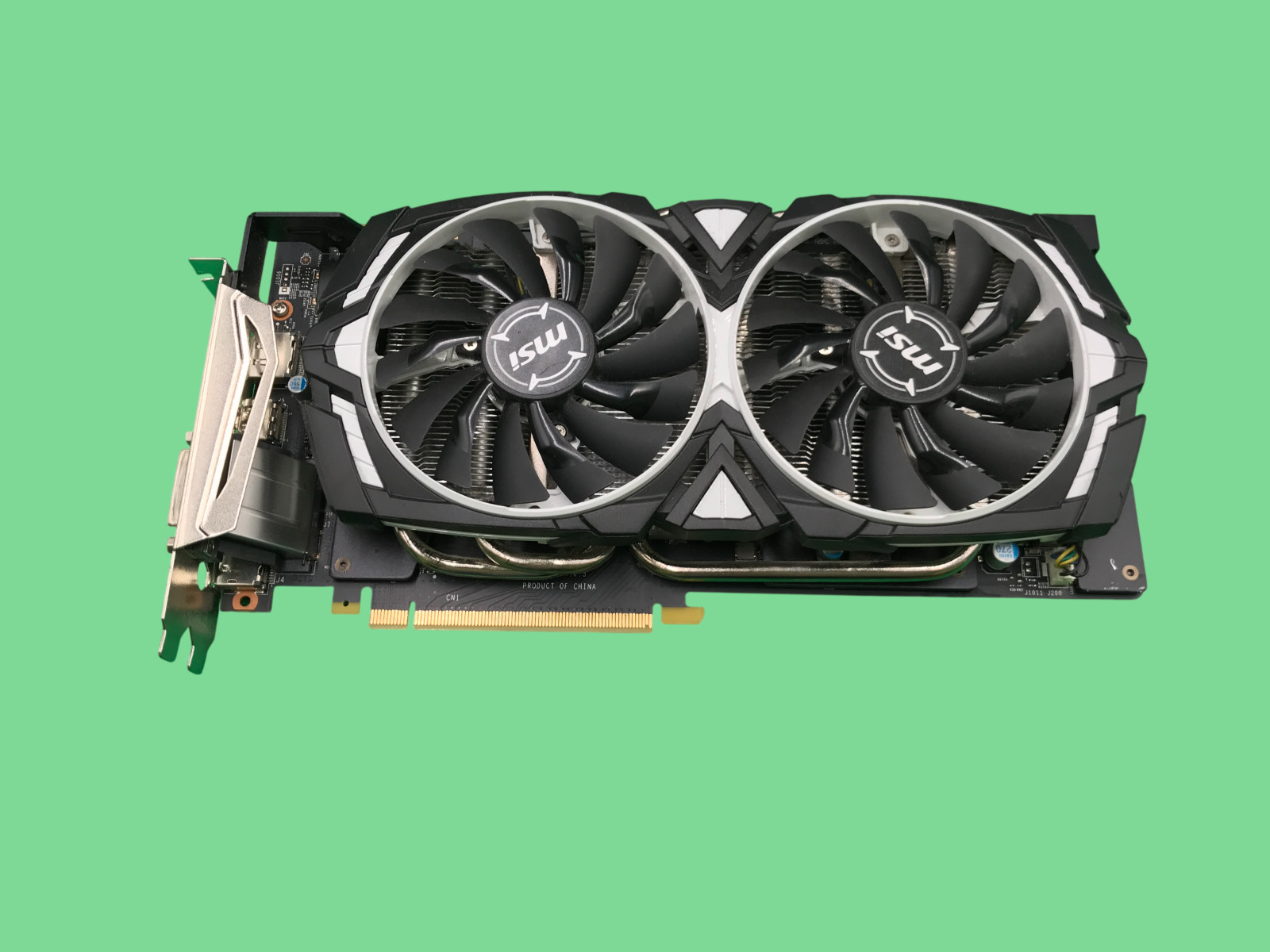 MSI NVIDIA GeForce GTX 1070 Ti ARMOR 8G, 8GB GDDR5, Used