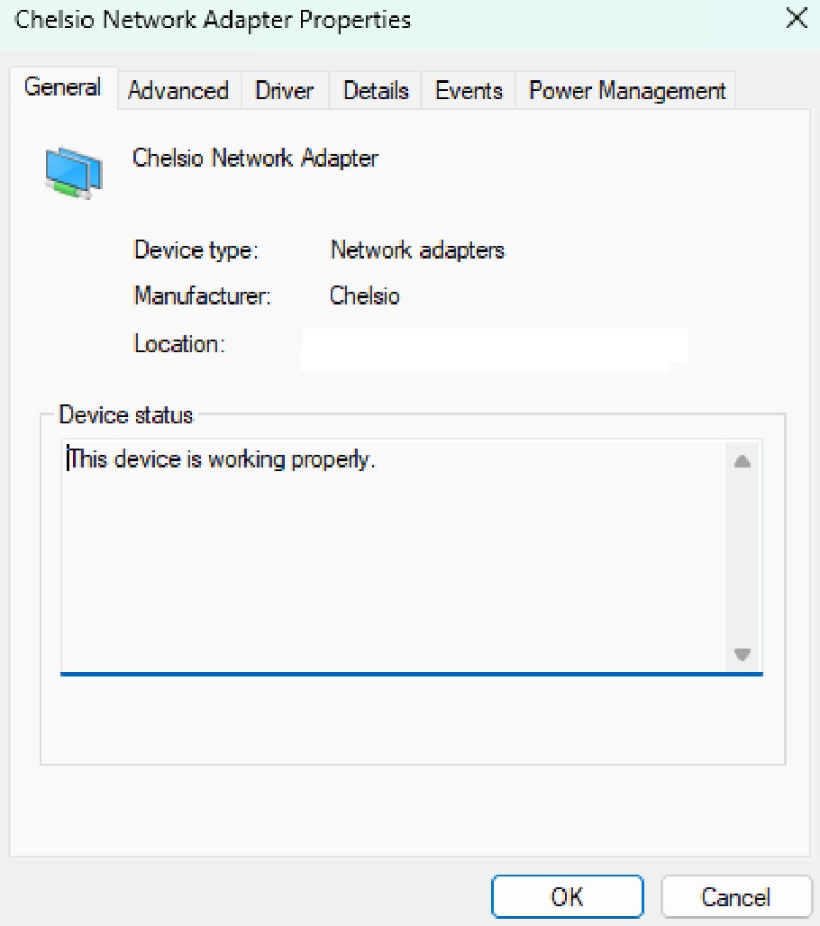 Dell 0JF0FV Chelsio T520-CR Dual Port 10GB SFP+ NIC Low Profile