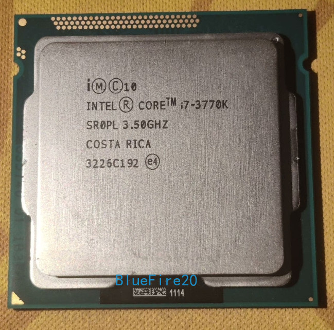 3rd Gen Intel Core i7-3770K LGA1155 CPU Processor 3.5GHz Quad Core 8M i7-3770K