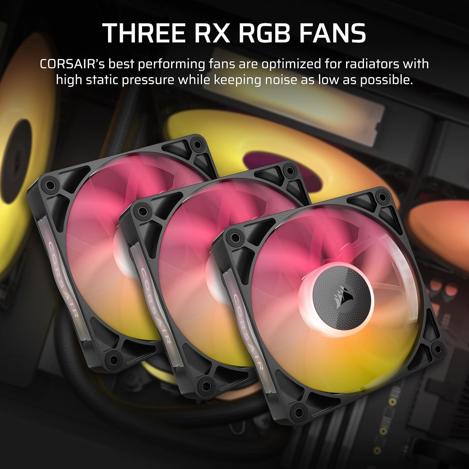 Corsair iCUE Link Titan 360 RX RGB Liquid CPU Cooler – Black