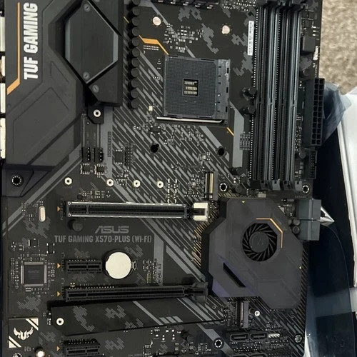 ASUS TUF Gaming X570-Plus Wifi AMD AM4 DDR4 ATX Motherboard *No I/O Shield*Opens