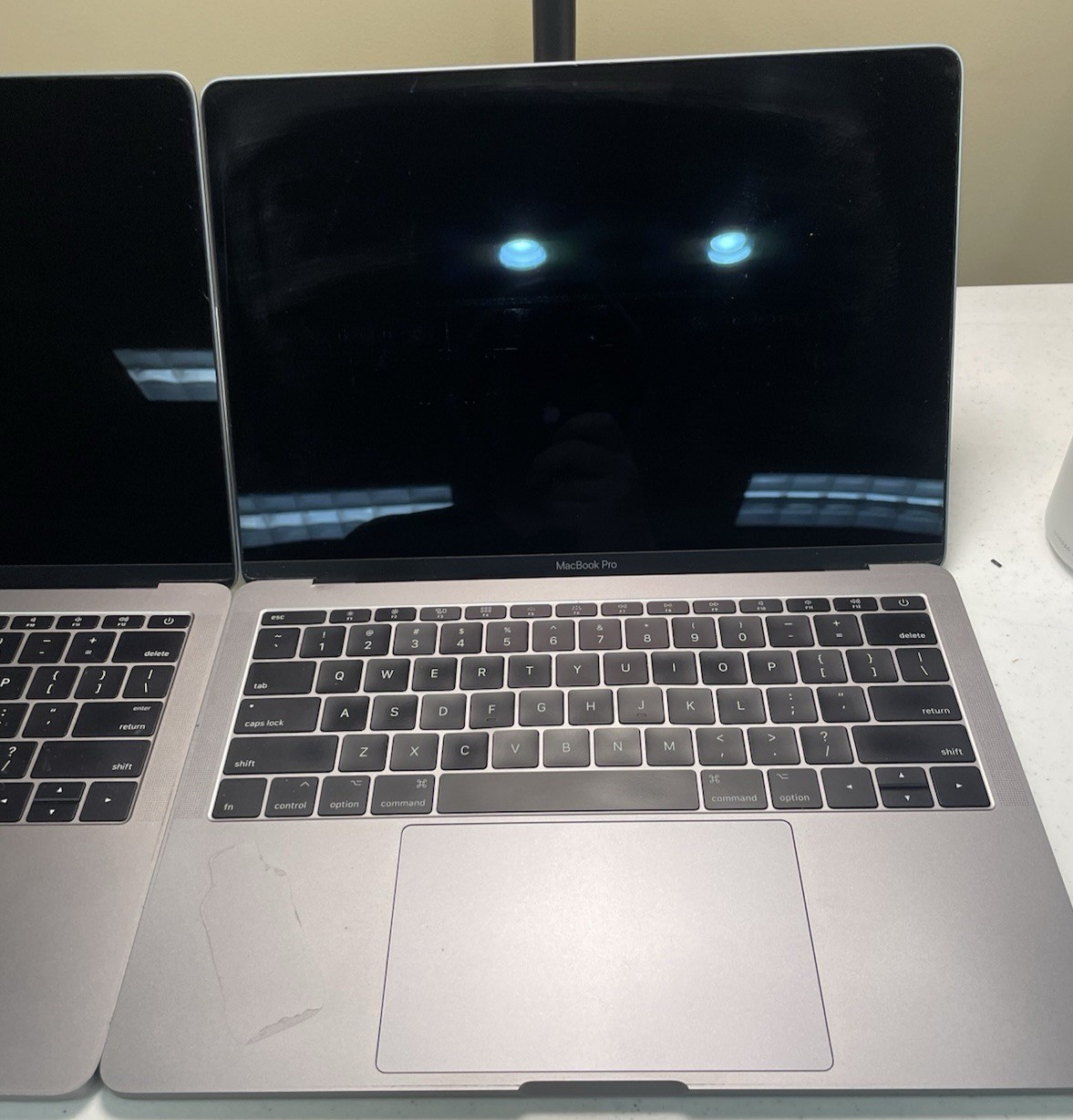 Lot of 2 Apple MacBook Pro A1708 13″ 2016 2017 For Parts Logic Boards Removed
