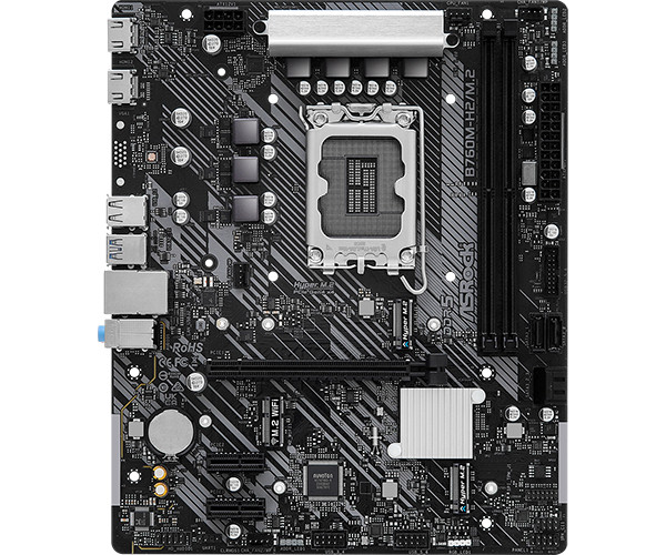 FOR ASROCK B760M-H2/M.2 DDR5*2 LGA1700 128GB HDMI Micro ATX Ｍotherboard Test OK