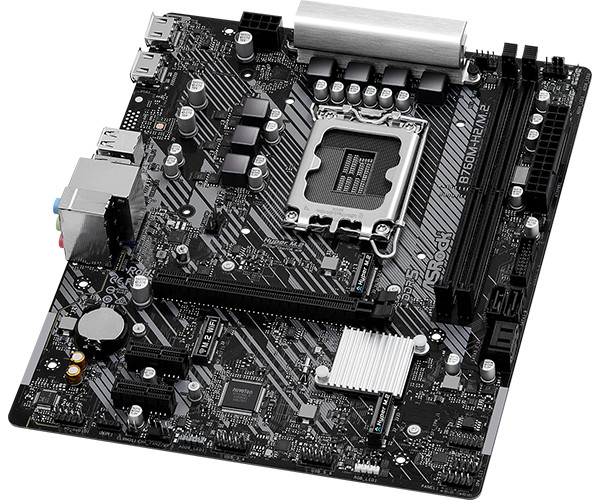 FOR ASROCK B760M-H2/M.2 DDR5*2 LGA1700 128GB HDMI Micro ATX Ｍotherboard Test OK
