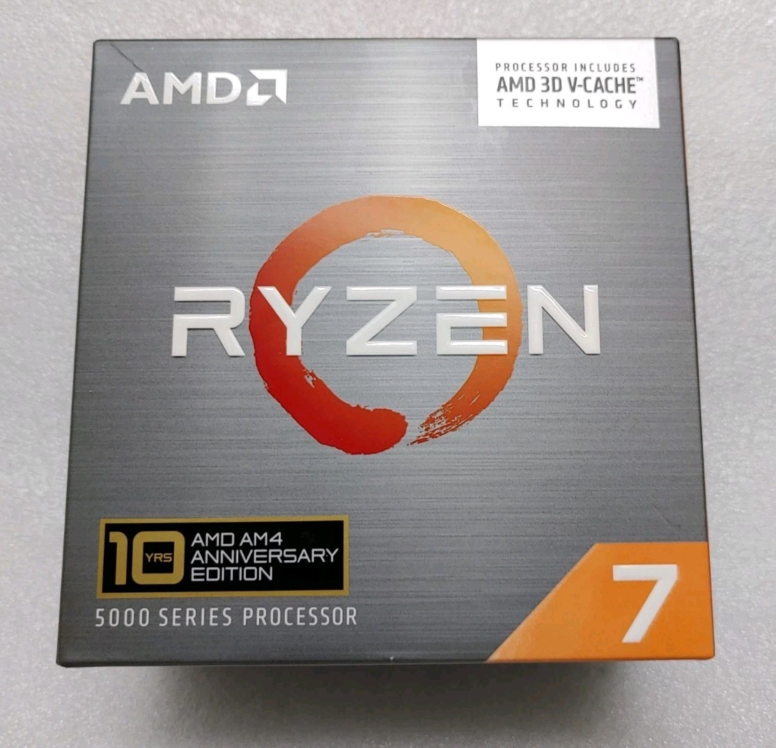 AMD Ryzen 7 5800X3D 3.4GHz 8-core 16-Thread Socket AM4 CPU 100-100000651POF