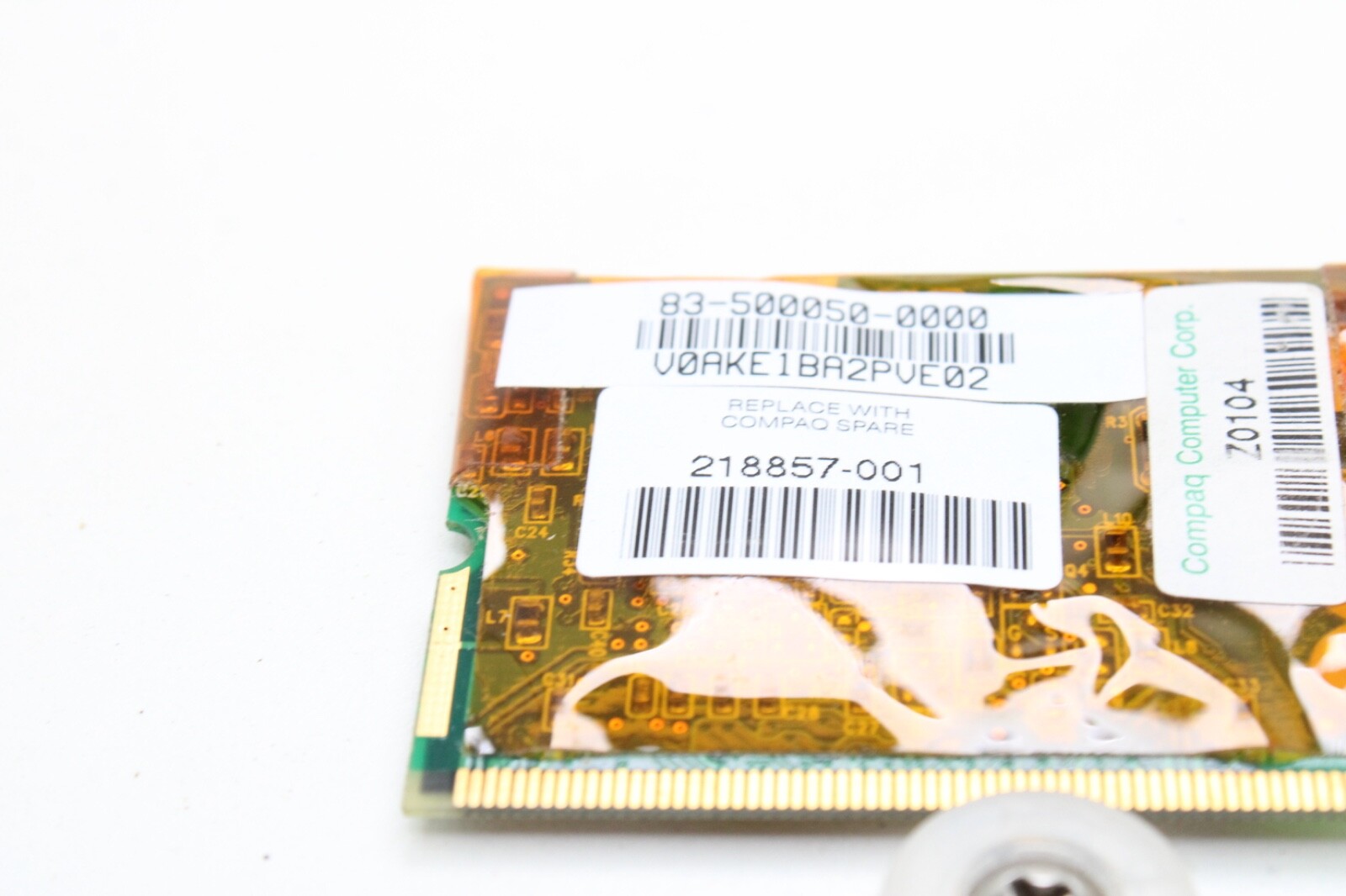 Askey 1456VQL1Q-2 Compaq Z0104 Mini-PCI 56K Modem Card