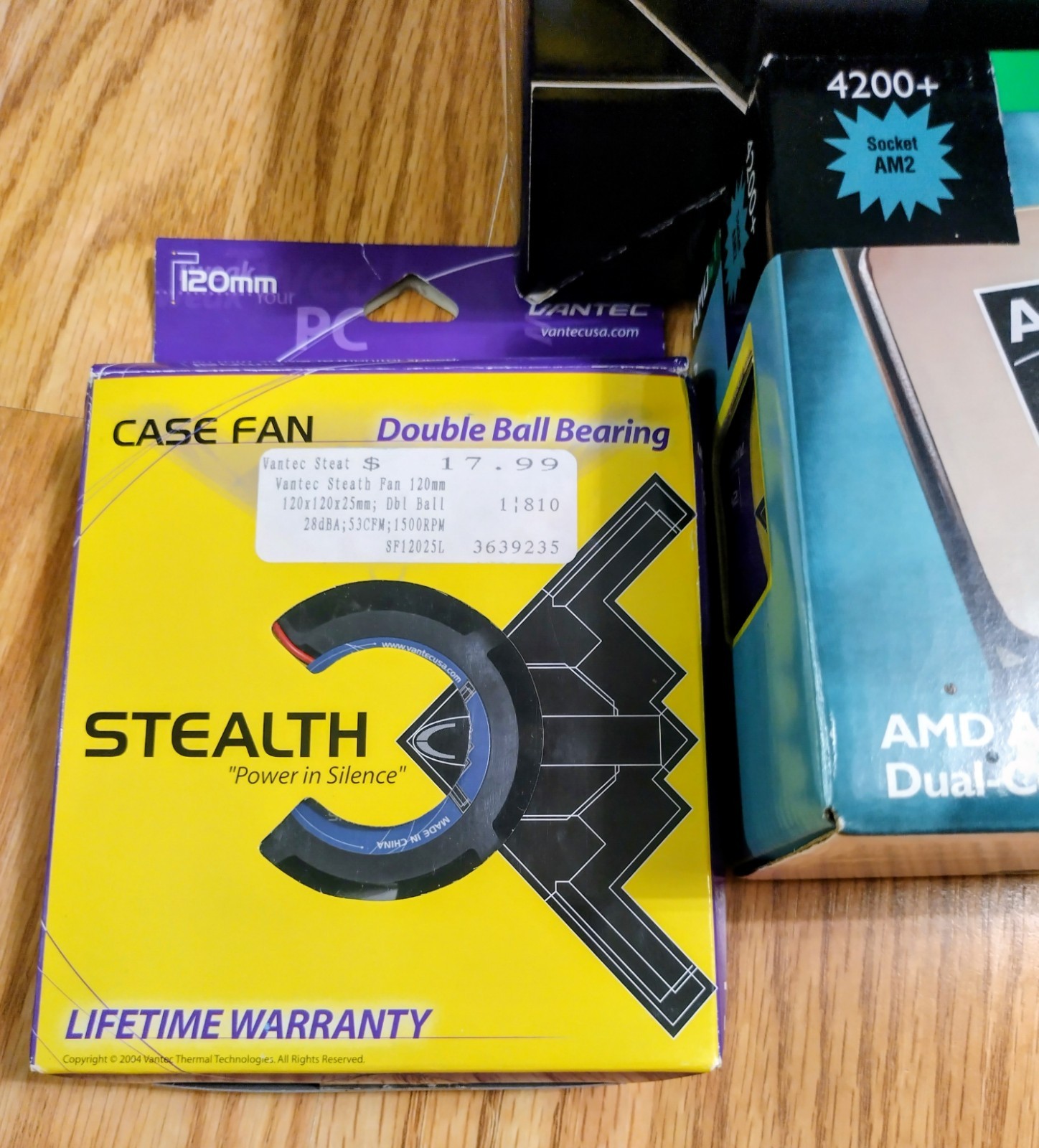 Computer Parts Bundle, AMD Processor, Corsair DDR2, DVD Ram (All New In Boxes)