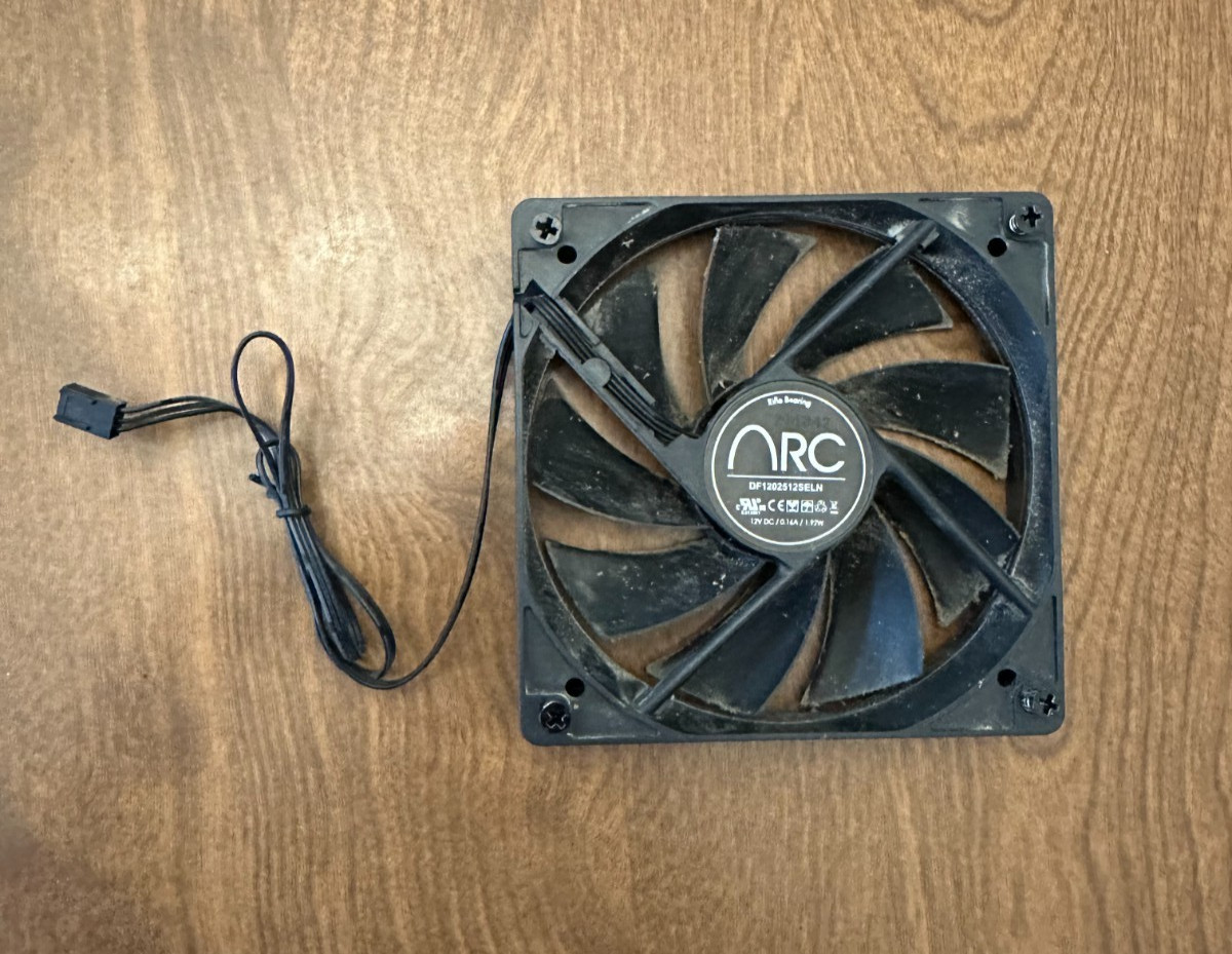 ARC Rifle Bearing High Performance Air Flow Case Fan