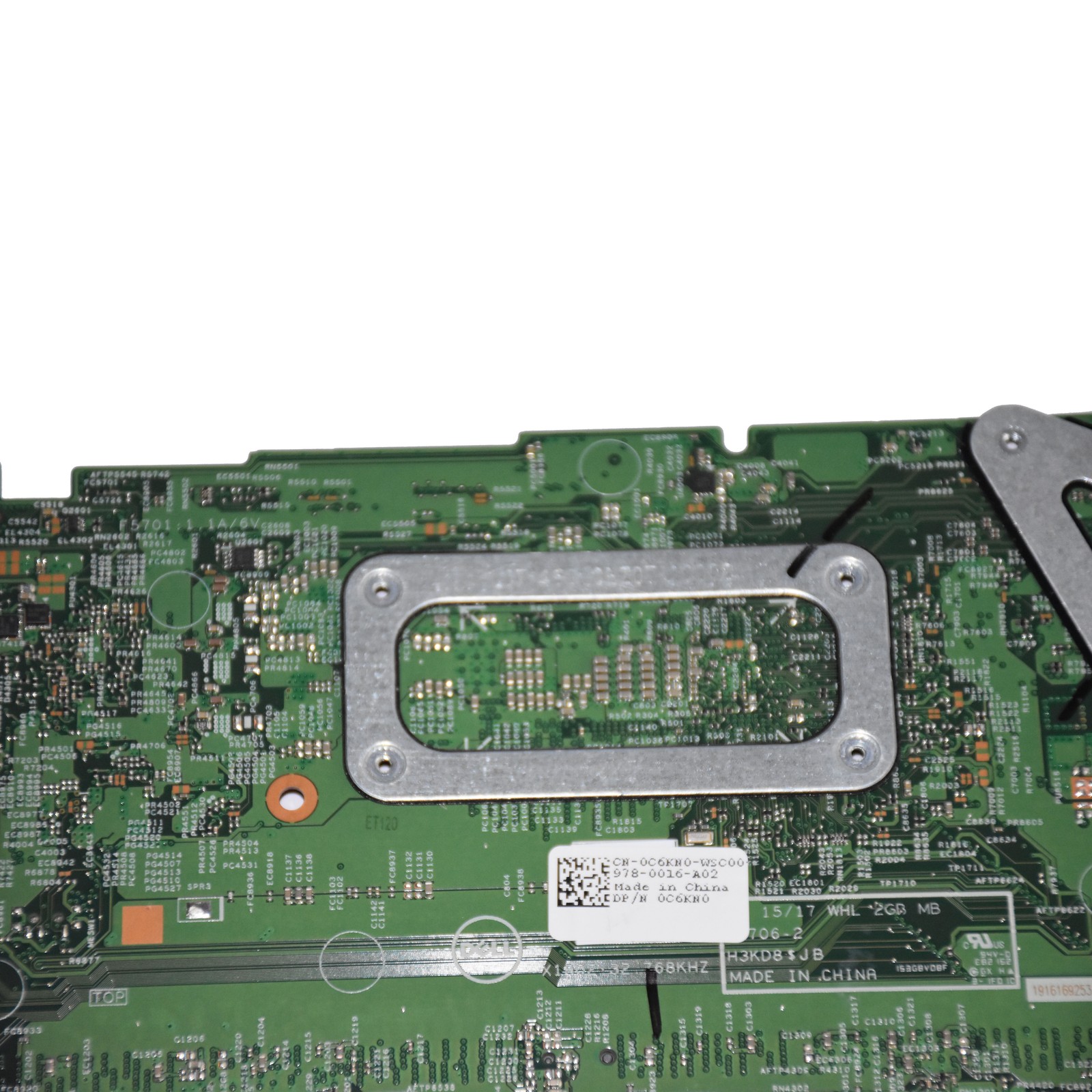 Dell Inspiron 15 7586 2-in-1 Motherboard i7-8565U Quad-Core 1.8GHz 18706-1 C6KN0