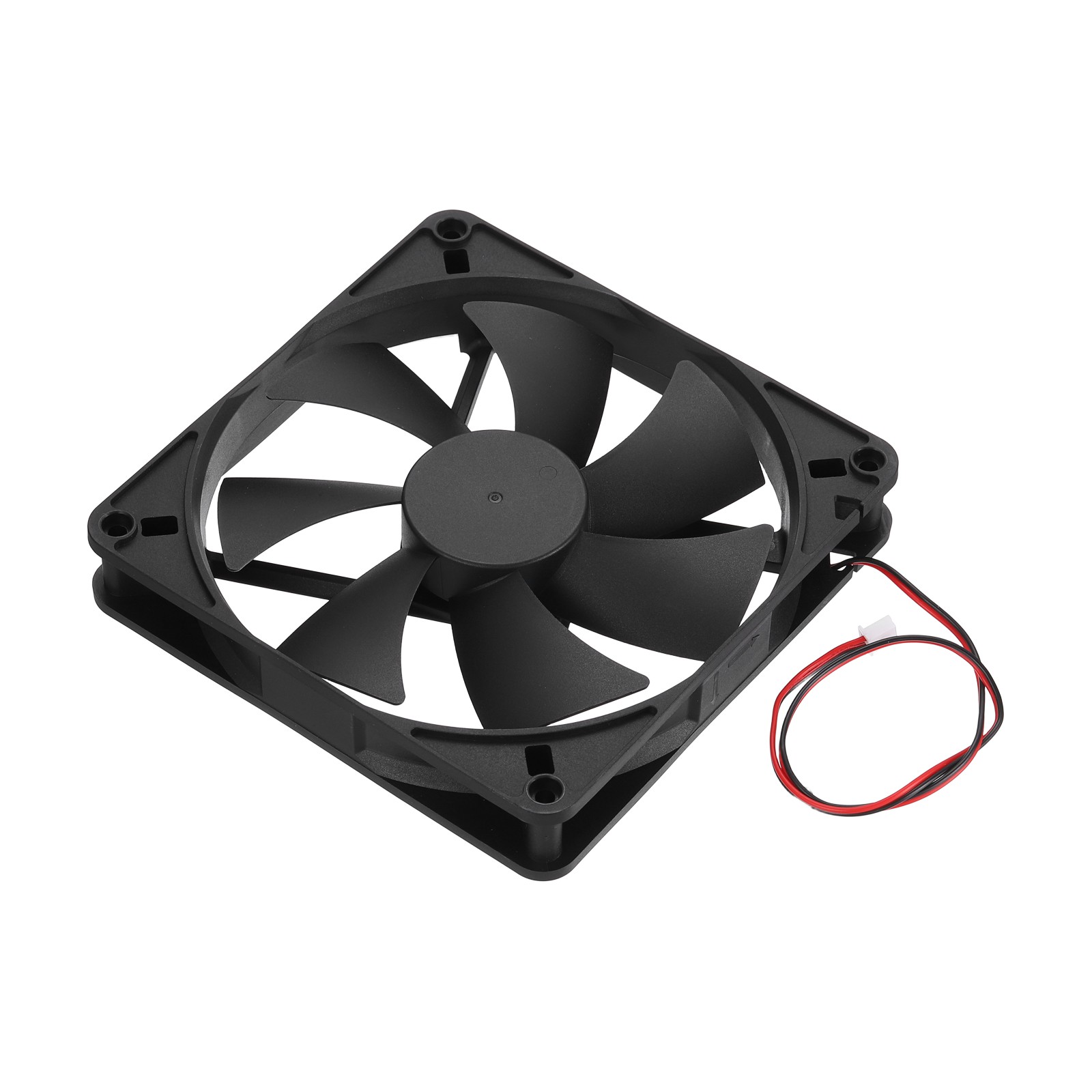 1 Pcs DC12V Brushless Cooling Fan DC12V 0.35A 140x140x25mm High Speed Quiet