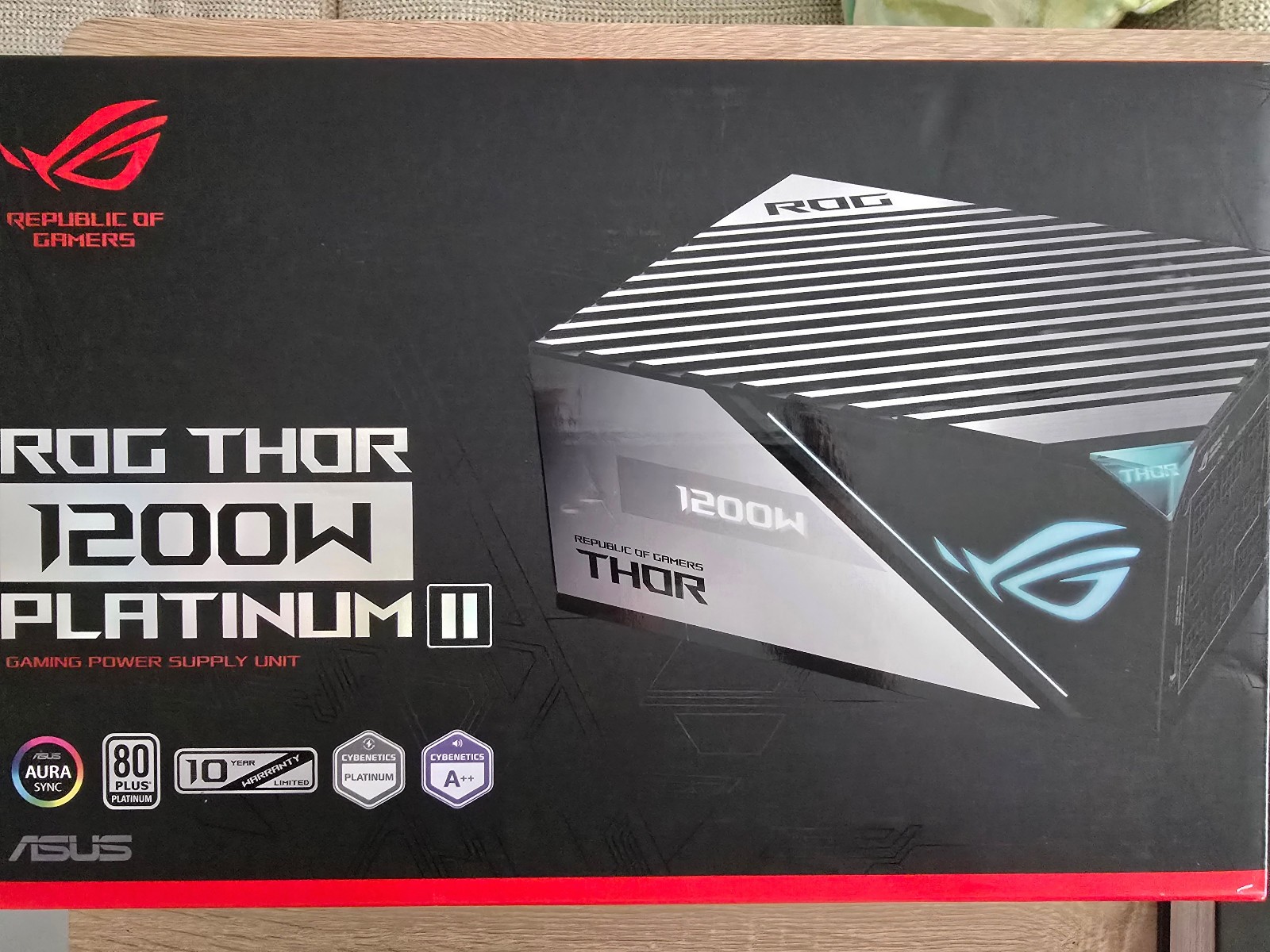 ASUS ROG Thor 1200W Platinum II Modular Power Supply – ROG-THOR-1200P2-GAMING