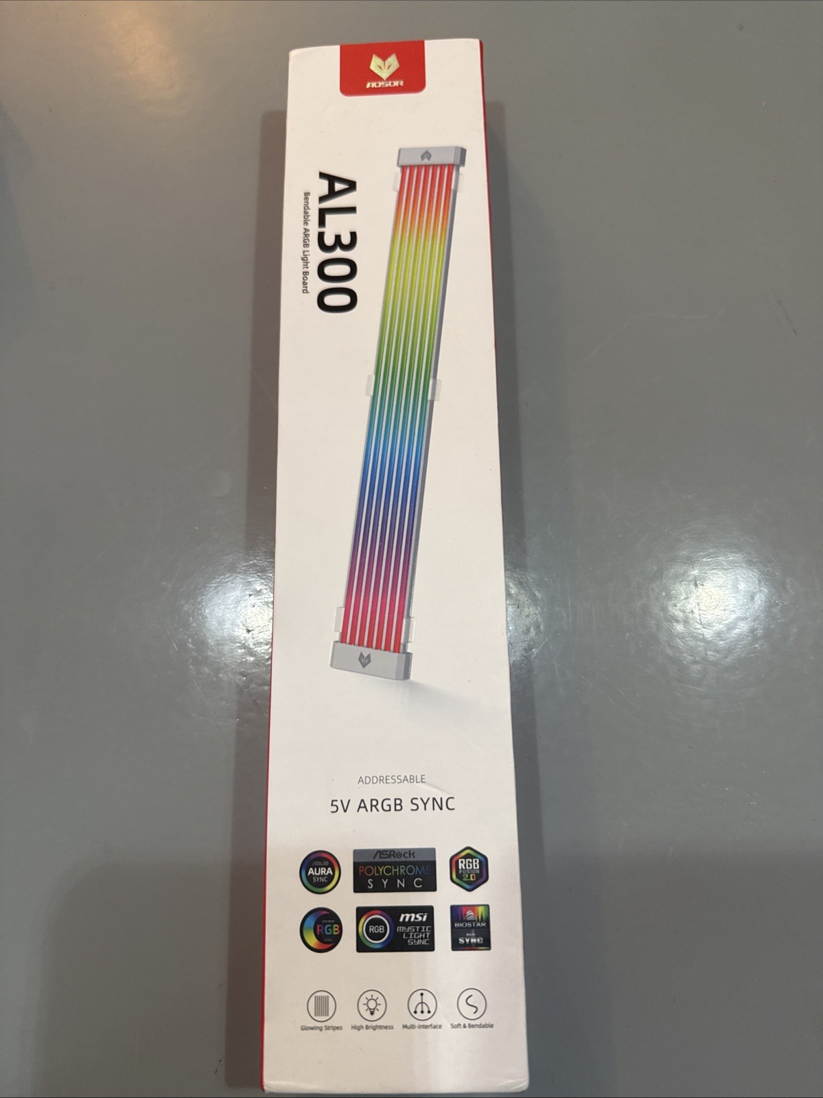 AL300 WHITE ARGB LED Light Strip 5V 3PIN ARGB Sync