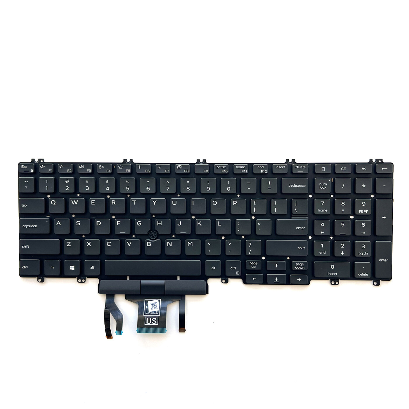 New US Keyboard w/Backlit For Dell Latitude 5500 5501 5510 5511 Pointer MMH7V