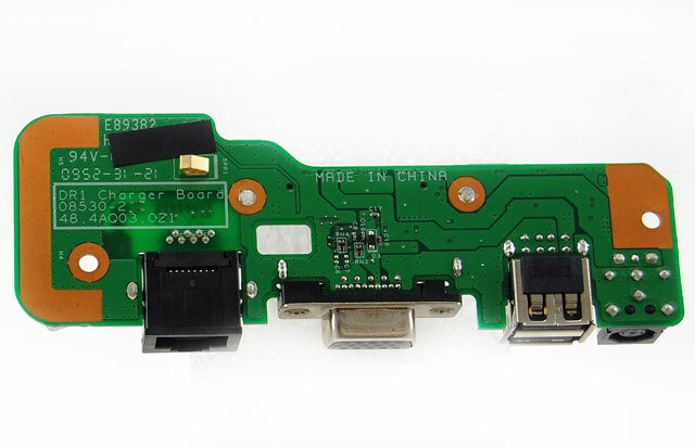 Dell Inspiron 1545 07534-2 Charger Power Jack VGA USB Board 08530