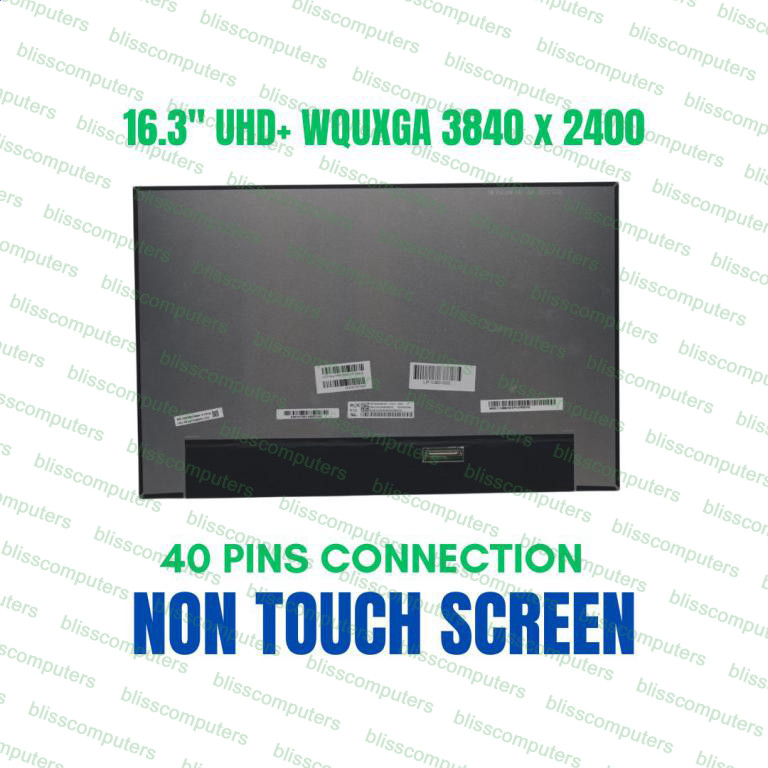 NE160QAM-N61 16.0″ LCD Screen IPS Panel 40 Pin 4K UHD 3840×2400 120HZ