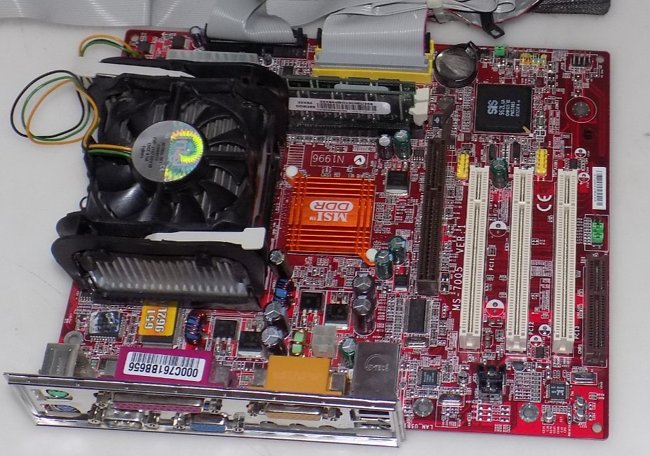 Microstar / Msi MS-7005 Ver 1 Pentium 4 Socket 478 Motherboard 1.2GB, AGP, PCI