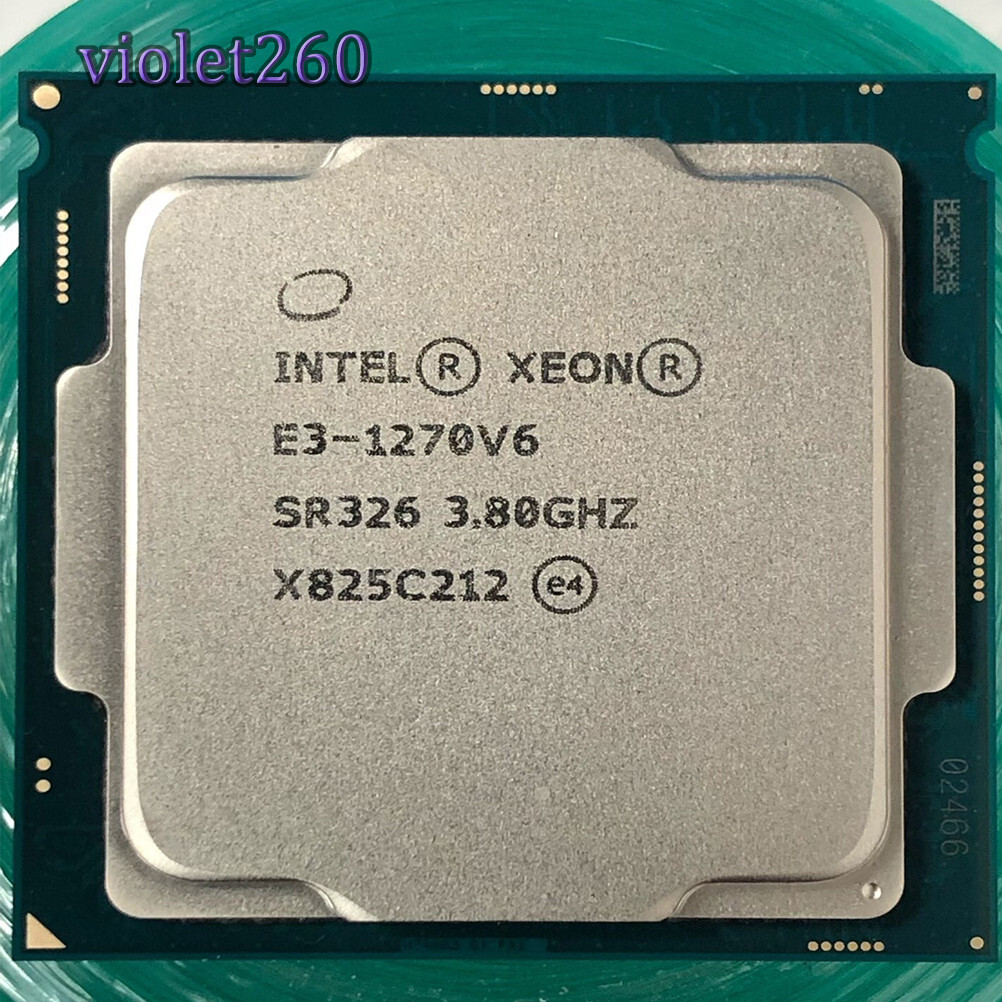 Intel Xeon E3-1270 V6 LGA1151 CPU Processor 3.80 GHz 4 of cores SR326