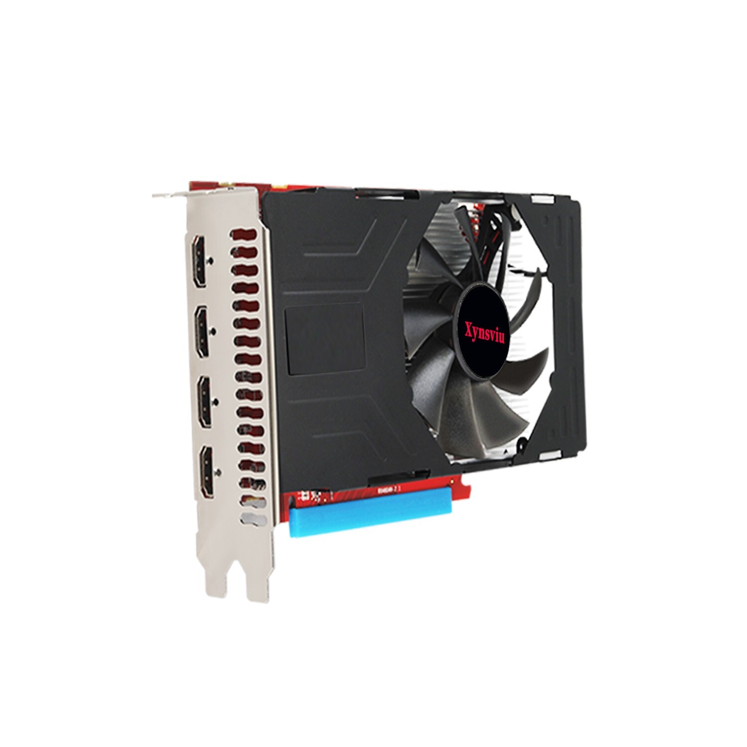 Xynsviu Radeon RX560 4G Graphics Card, GPU Support HDMI x4 Monitor Output