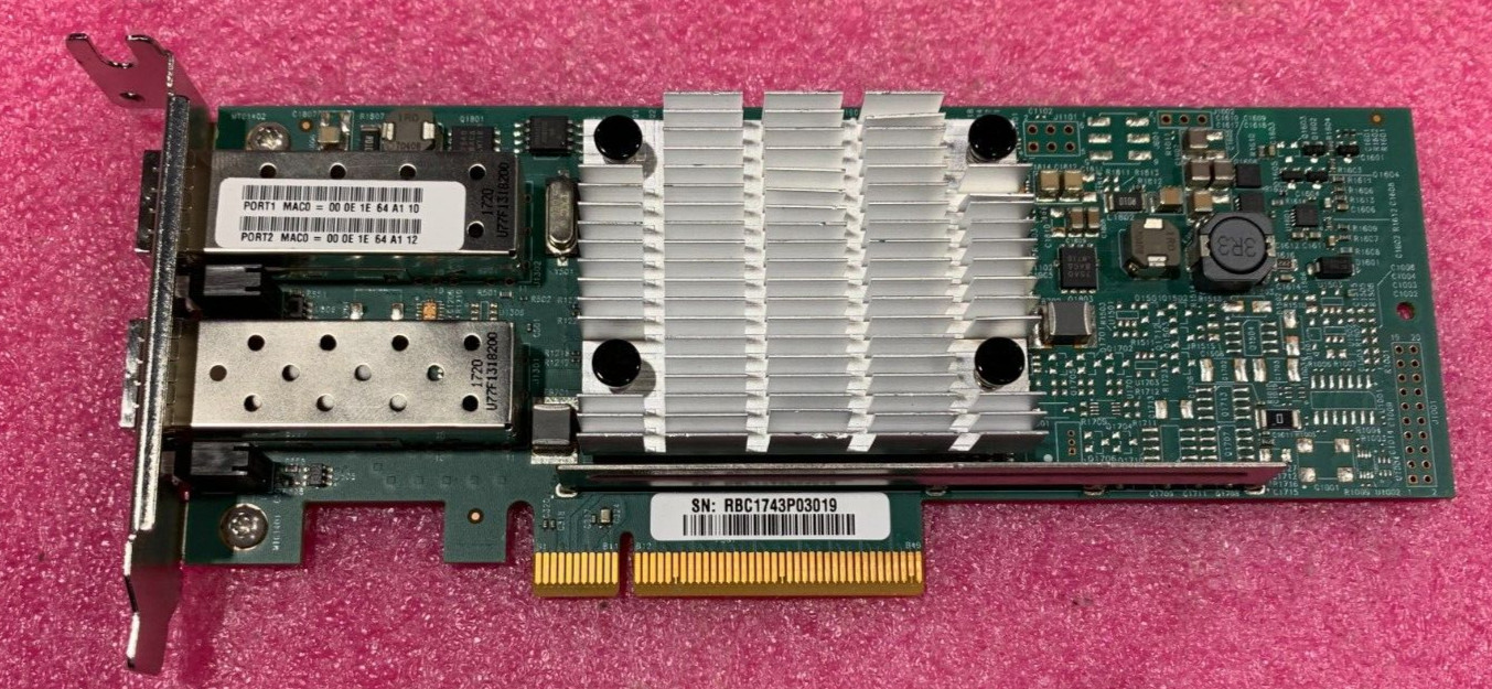 BROADCOM BC0210406-01 B DUAL PORT 10GE SFP PCI-E2 ADAPTER LOW PROFILE