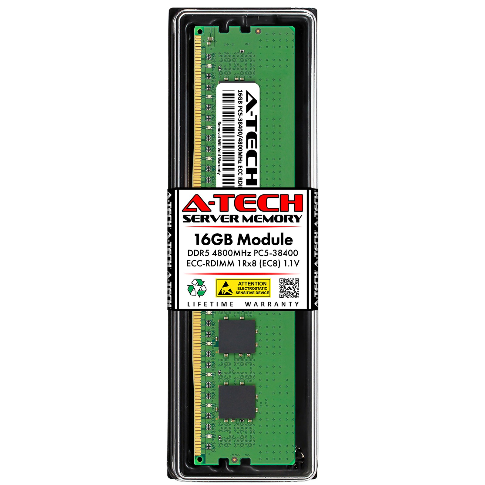 16GB PC5-38400 RDIMM (Replacement for Micron MTC10F1084S1RC48BAVHCCG) Memory RAM