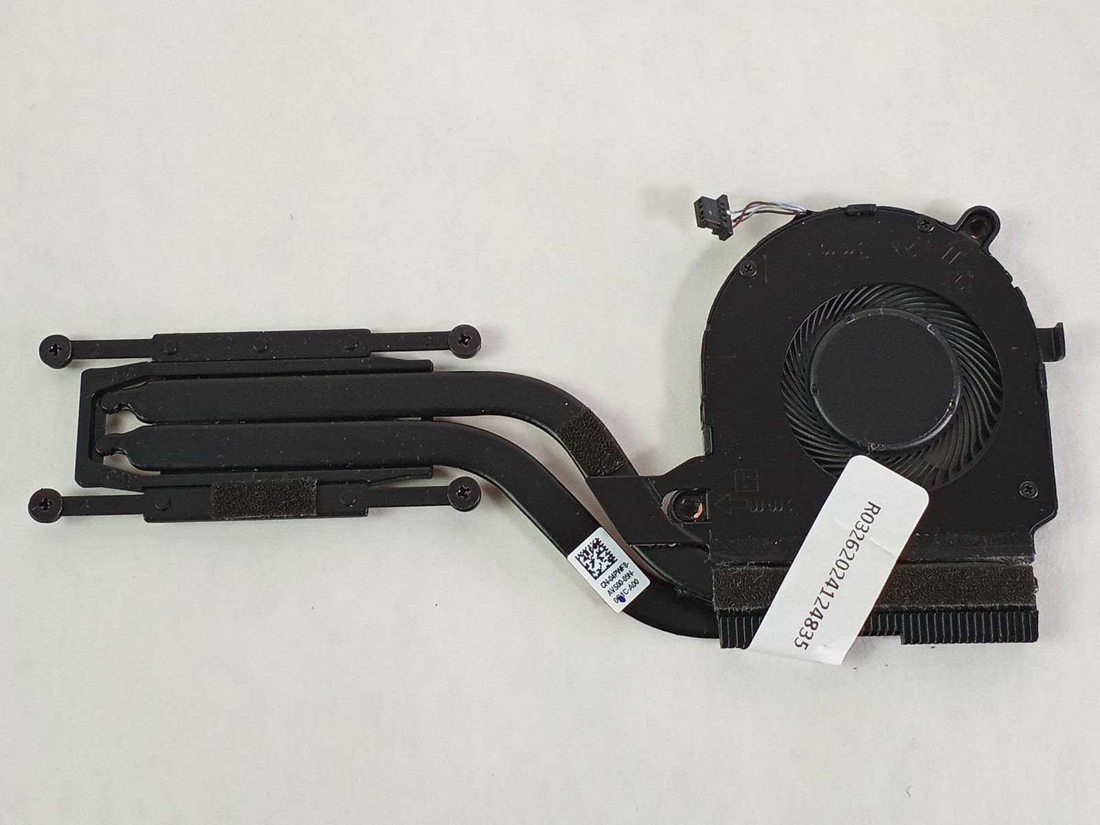 Dell 4PWF8 K6X87 Latitude 5310 Copper 4-Pin BGA 1528 Laptop CPU Fan with