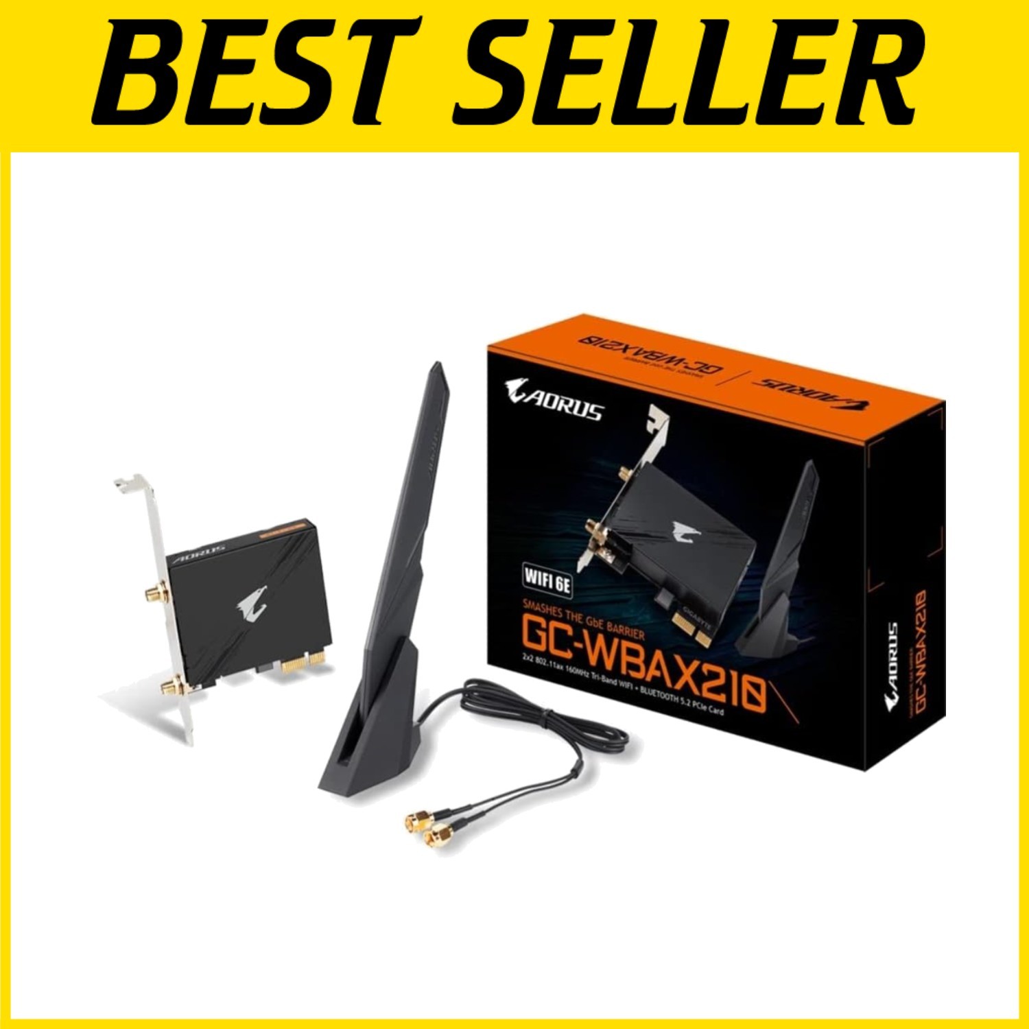 Intel Wi-Fi 6E AX210 Wireless Expansion Card