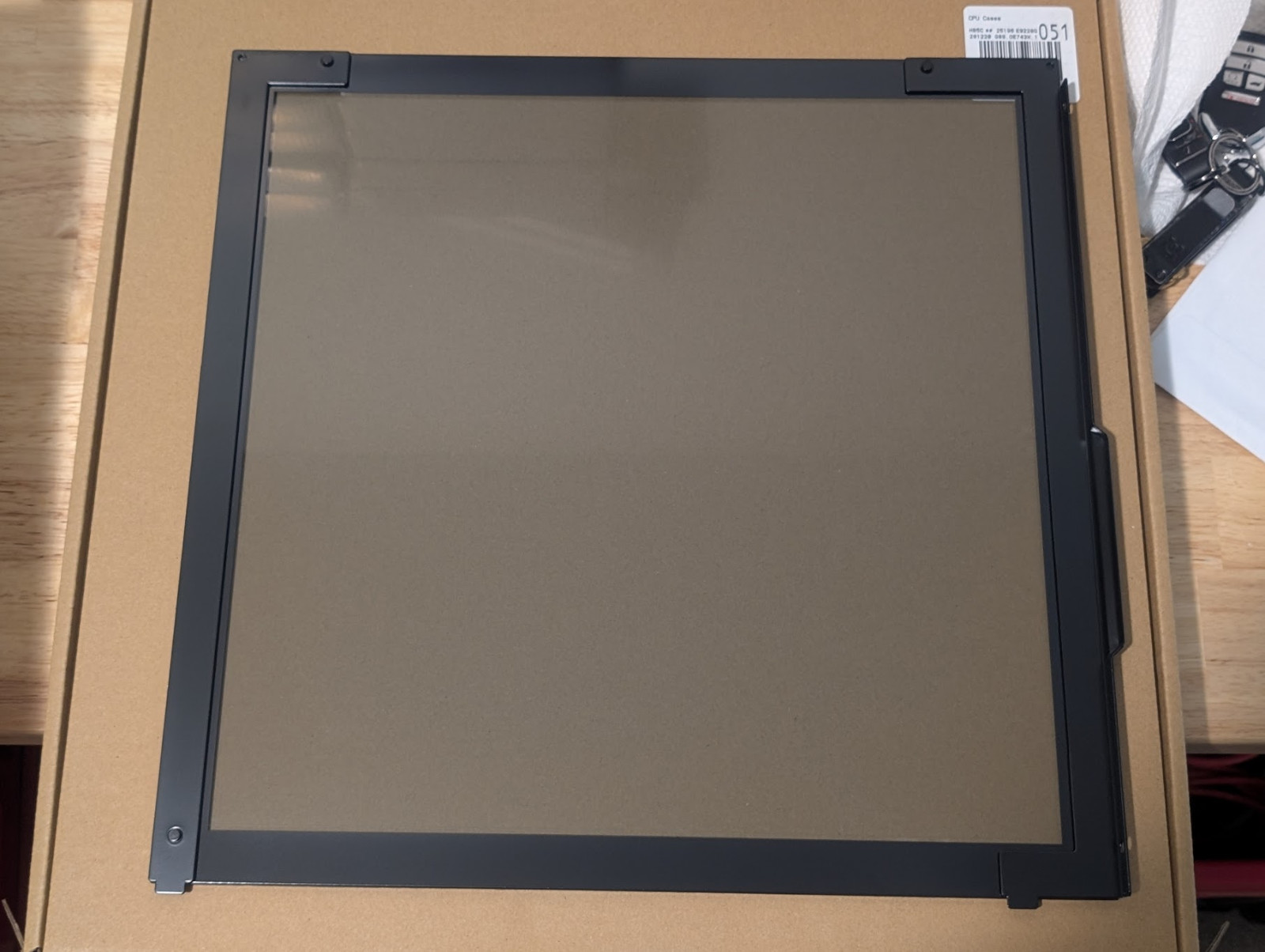 Lian Li LANCOOL 205 Mesh ATX Glass Side Panel- Black Mfr Part #: G89.OE743X.10GP