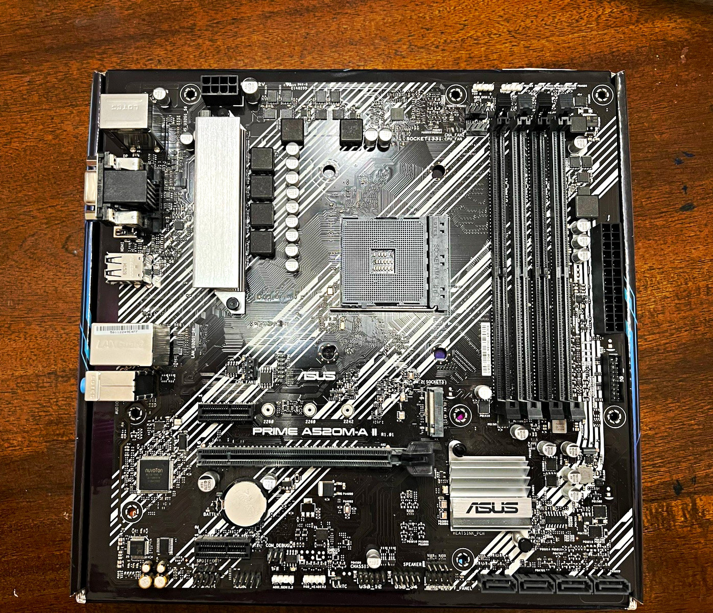 ASUS PRIME A520M-A II/CSM MicroATX Motherboard AMD AM4 Socket DDR4 SDRAM