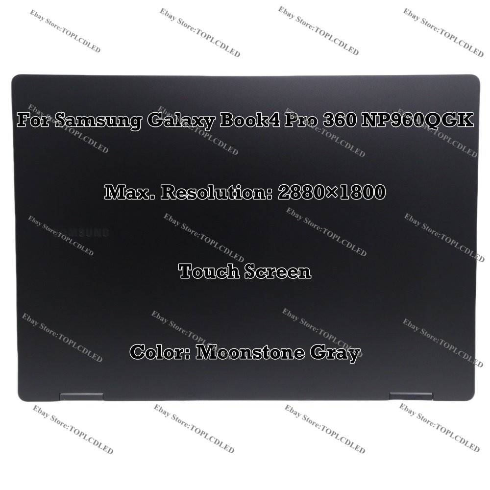 Samsung Galaxy Book4 Pro 360 NP960QGK-KS1UK 2.8K LCD Display Complete Assembly
