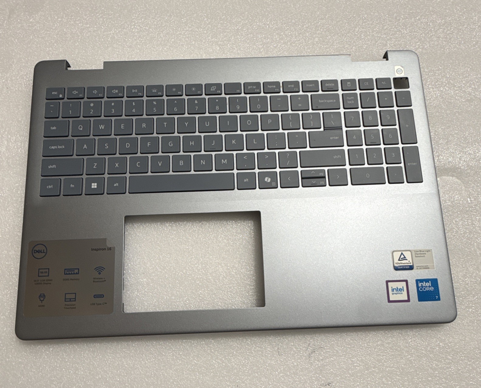 Dell Inspiron 5640 5645 Palmrest Backlit US Keyboard 3R3VT 03R3VT MGP1