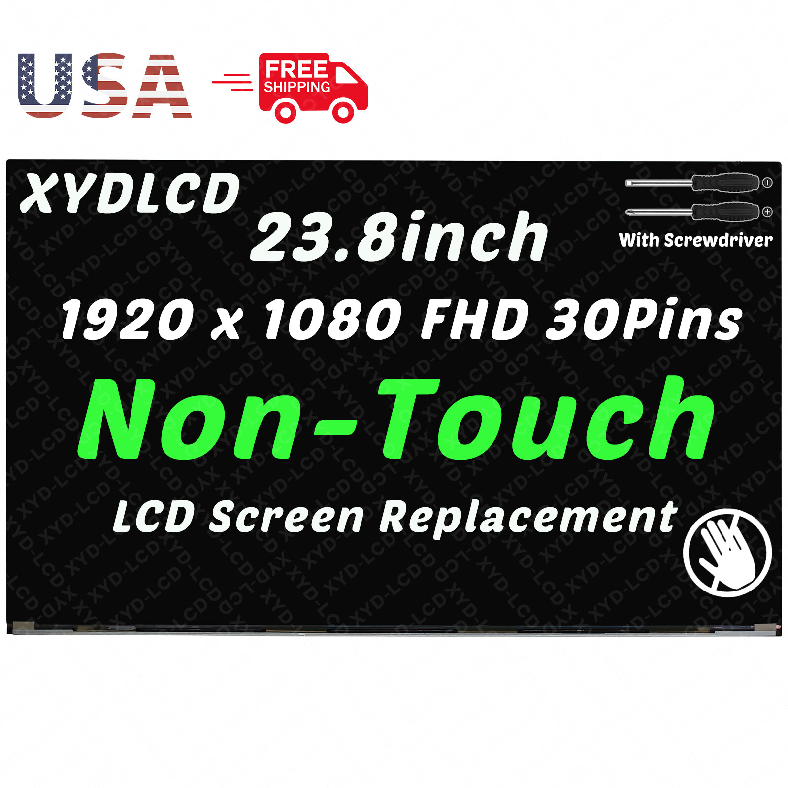 23.8in for ASUS AIO V241E DP/N 18010-23830500 FHD LCD Non-Touch Screen Display