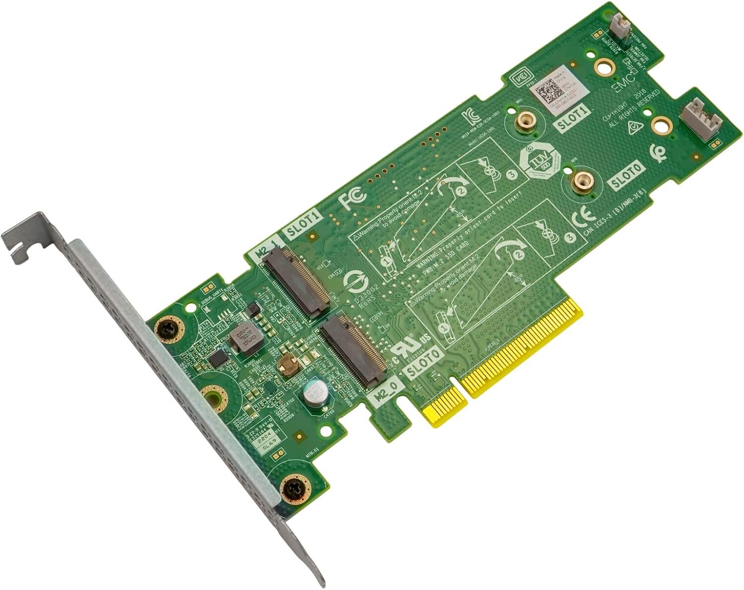 For Dell R740 R750 PCIE X8 to M.2 BOSS Optimized Server Adapter SSD Card 07HYY4