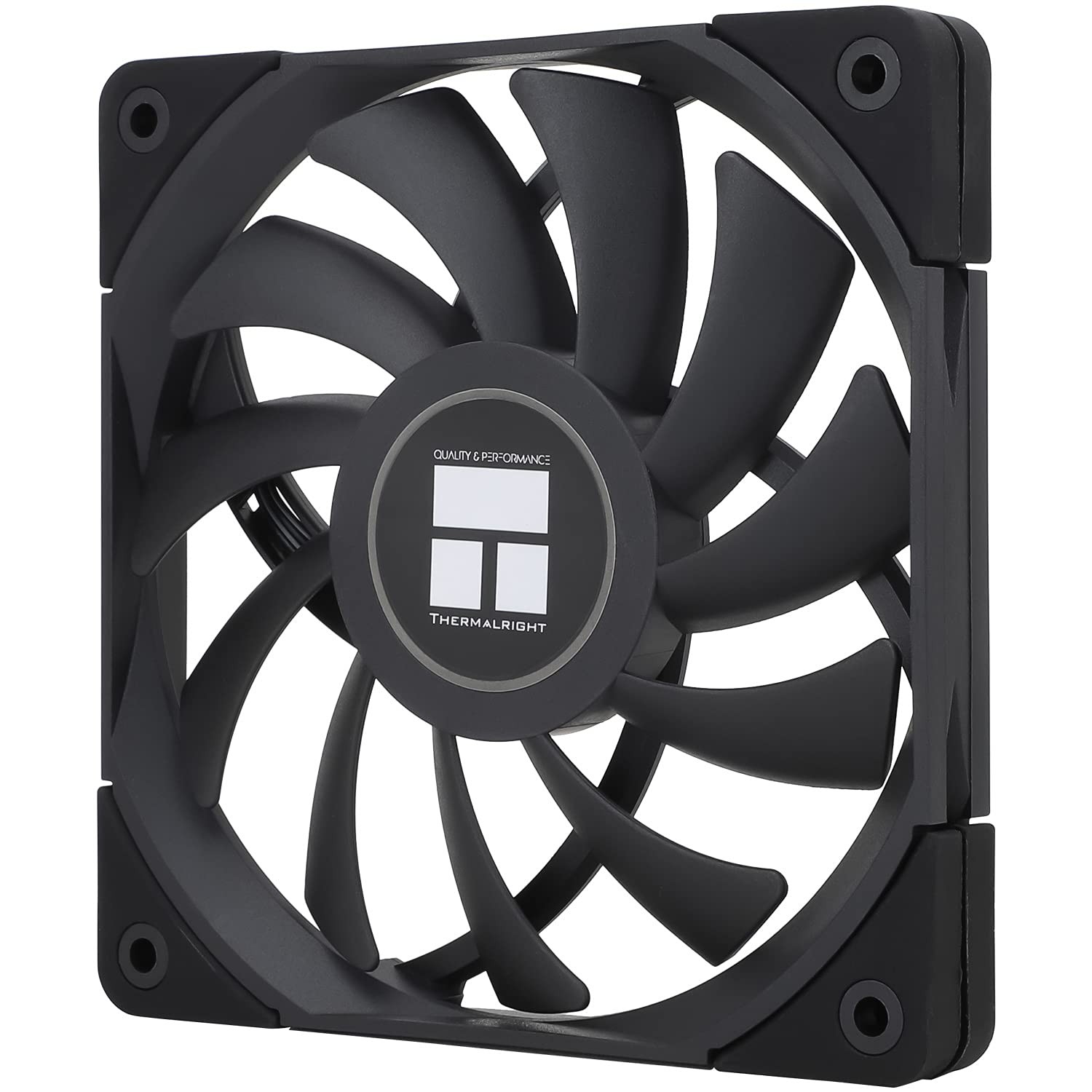 C12015B CPU Fan Computer case Fan Quiet 4pin PWM PC Fan,15mm Slimline Cooler …