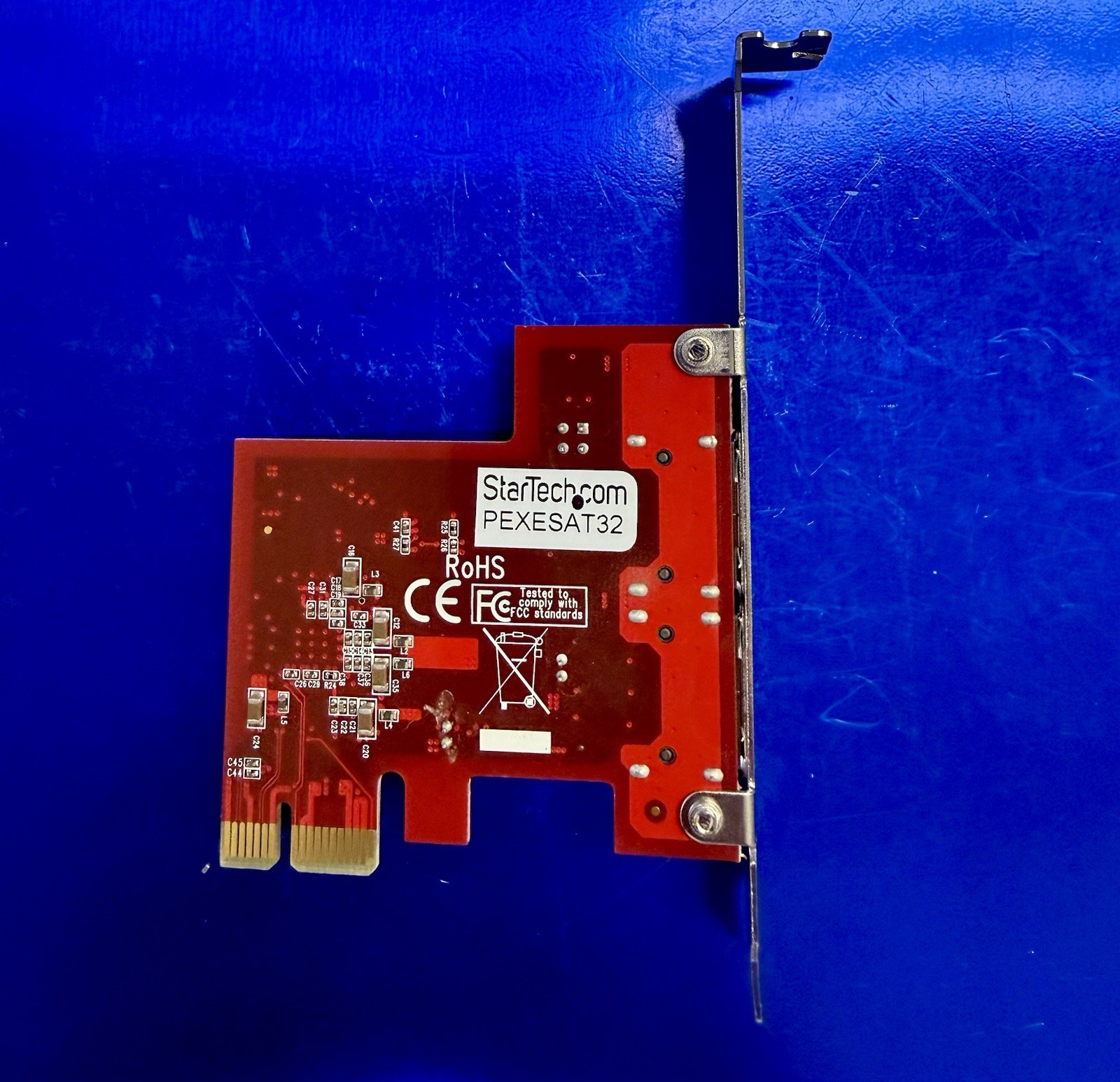 StarTech PEXESAT32 2-Port 6Gbps PCI Express eSata Controller Card RAID Support