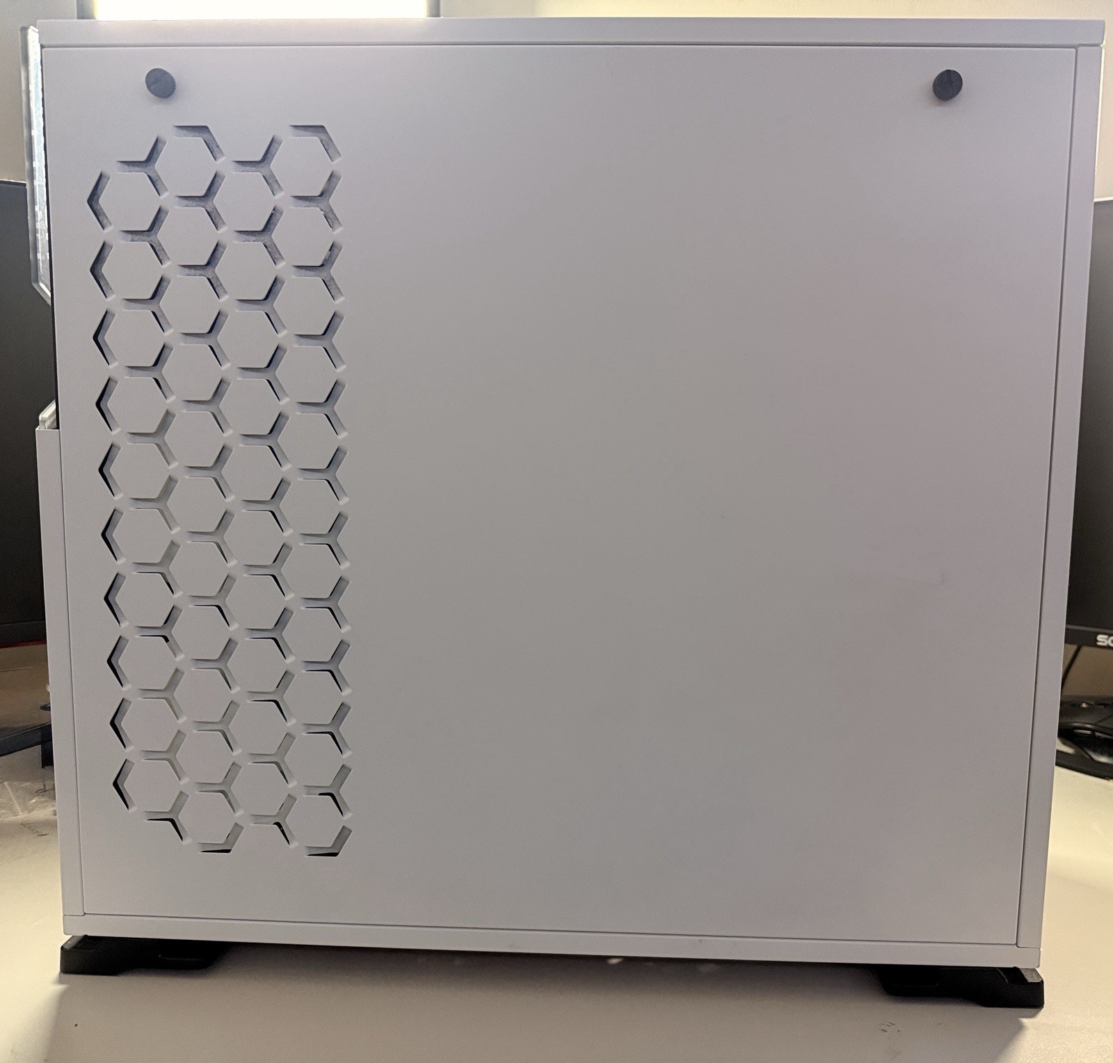Skytech White Mid Tower Gaming Computer Case