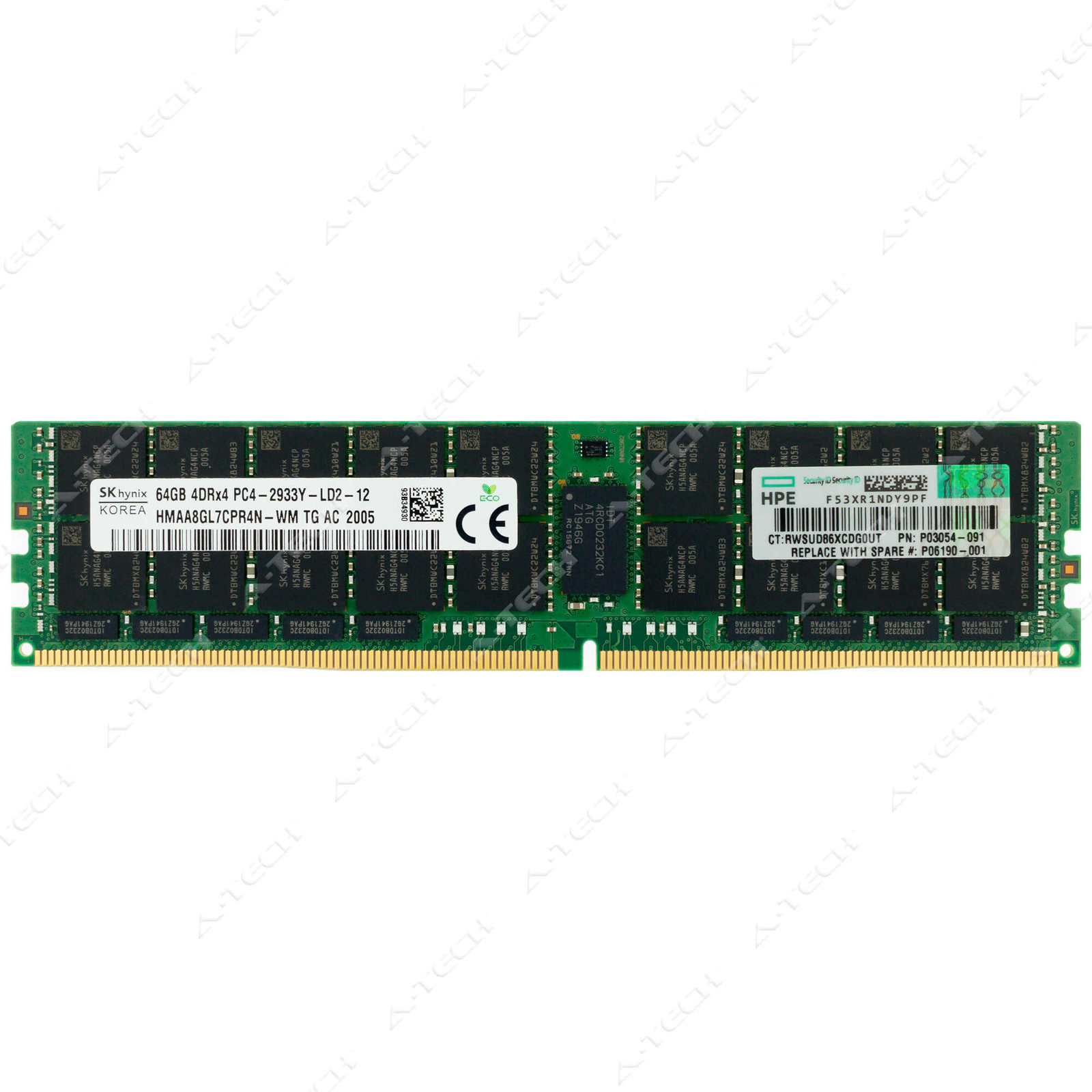 HP 64GB DDR4-2933 LRDIMM P00926-B21 P06190-001 P03054-091 HPE Server Memory RAM