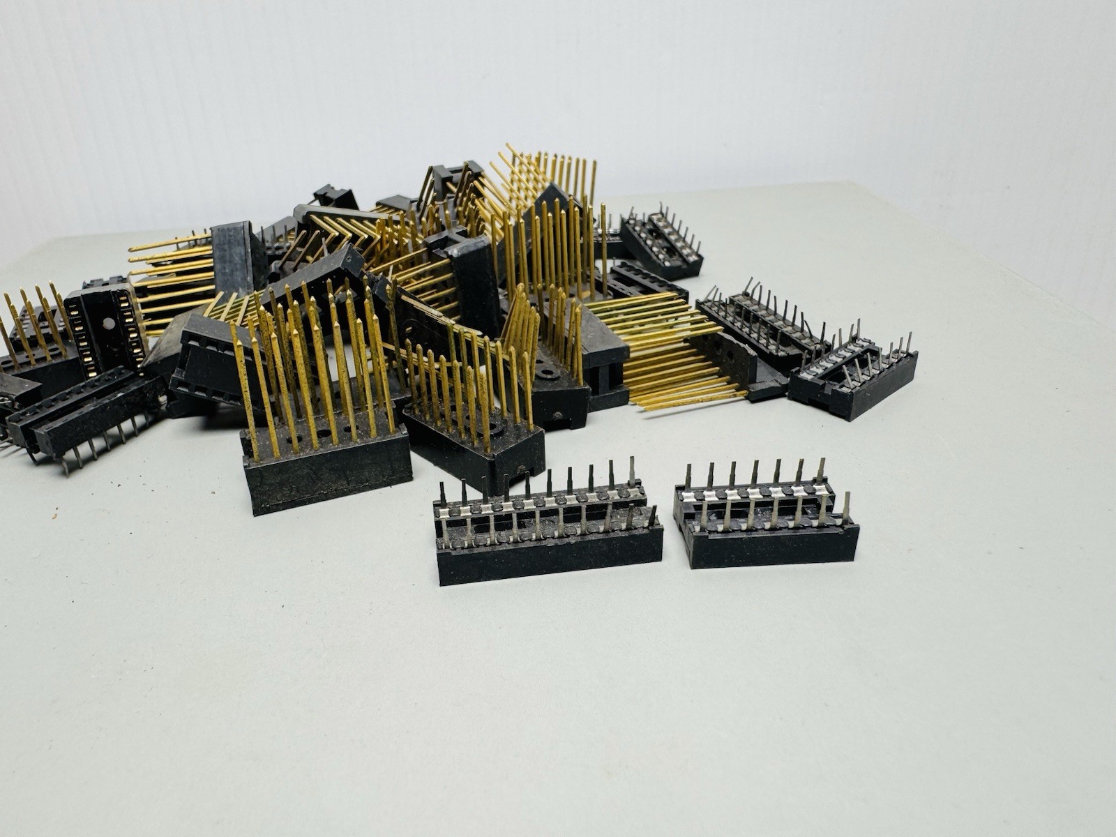 Mix Lot; Double Row Connector 16 20 Pin Receptacle Circuit Board CA