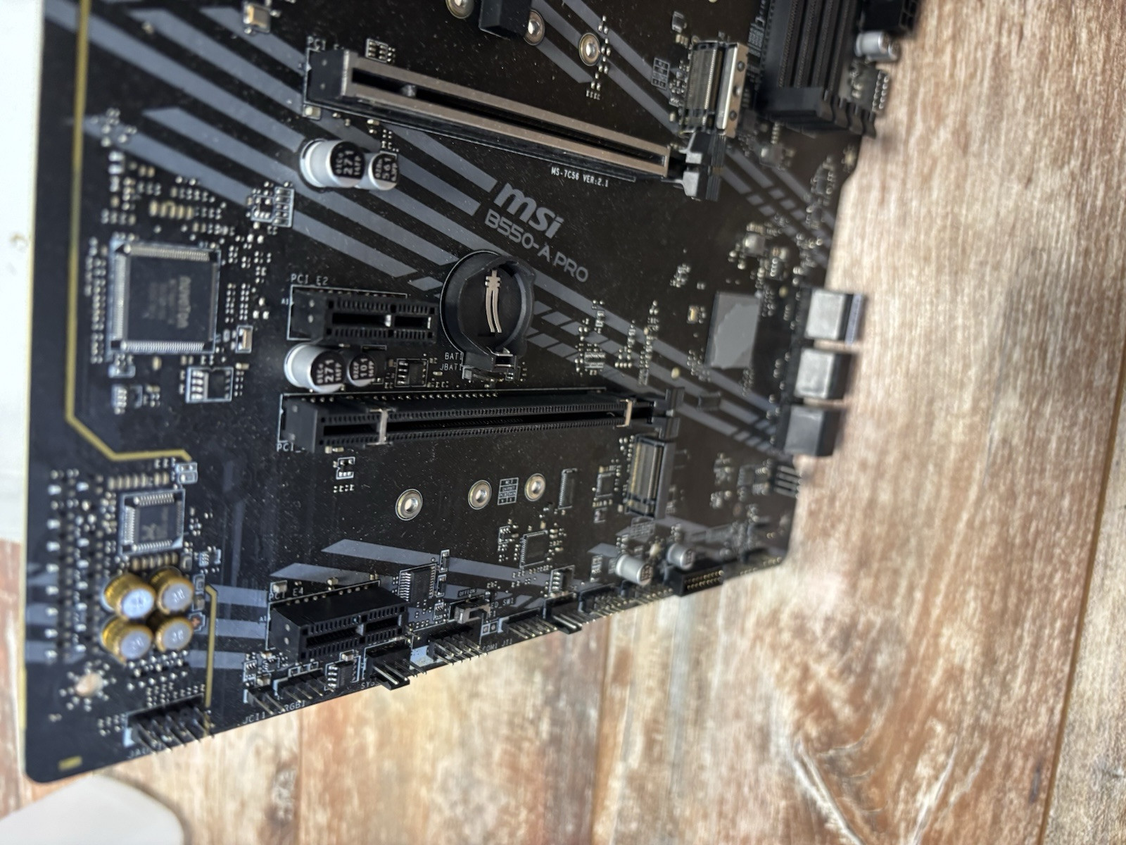 MSI B550-A PRO AMD AM4 DDR4 Pro Series Motherboard – As Is For Parts