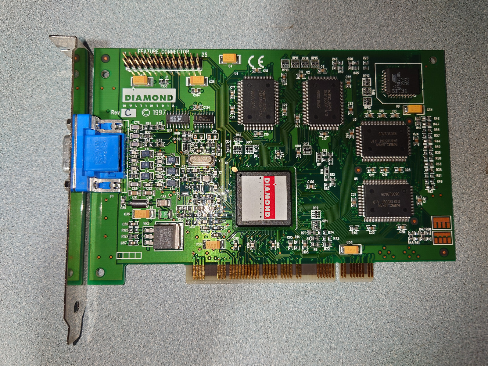 Diamond Multimedia Stealth II S220 PCI 4MB 23030239-403 Video Graphics Card GPU