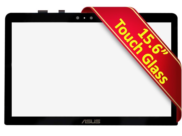 New OEM ASUS Q524U Q524UQ-BHI7T16 15.6» Front Touch Screen Digitizer Glass US