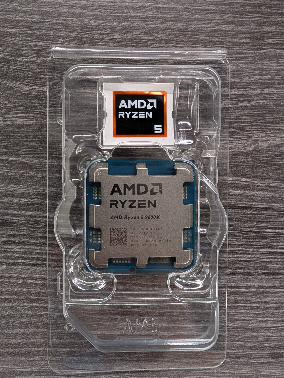 AMD Ryzen 5 9600X 6-Core, 12-Thread Processor 3.9GHz to 5.4GHz Boost Clock