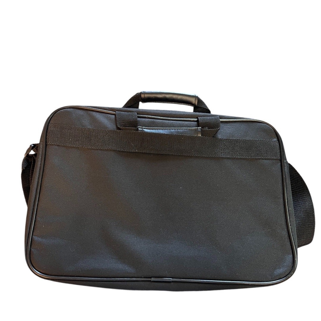 HP Laptop Messenger Bag 17” Black Shoulder Strap Padded Case Business Travel