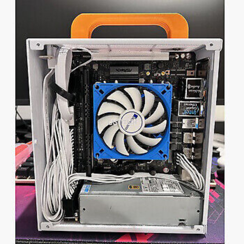 Silver White SGPC K39v3 Mini itx Chassis HTPC Computer Case For i5/R5 2024 NEW