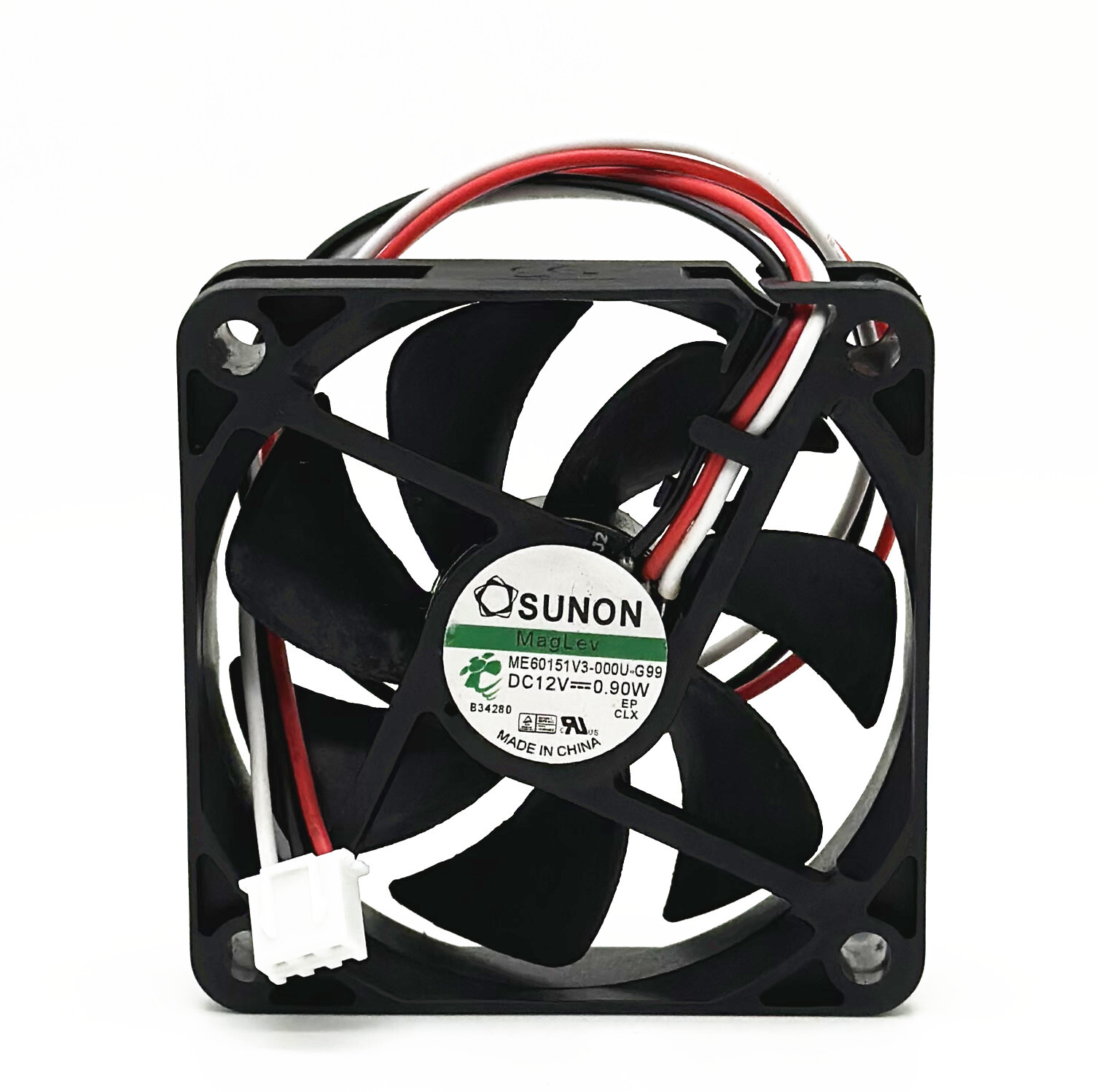 SUNON ME60151V3-000U-G99 12V 0.9W 3900 RPM 6015 6CM 3-pin Screen CPU Fan