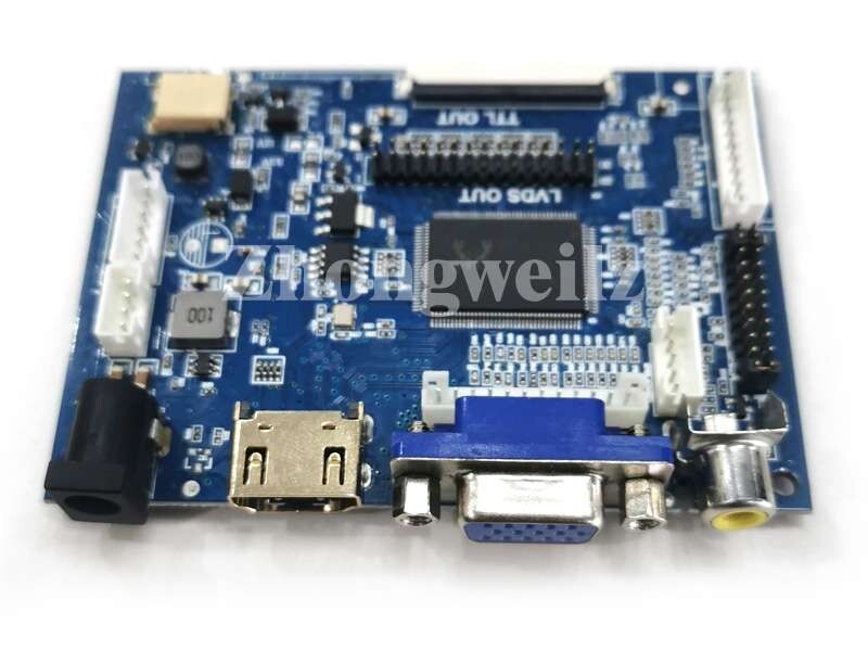 For N156BGE-L41/LA1/LB1 1366×768 Panel 40-Pin LVDS HDMI+VGA+AV Controller Board