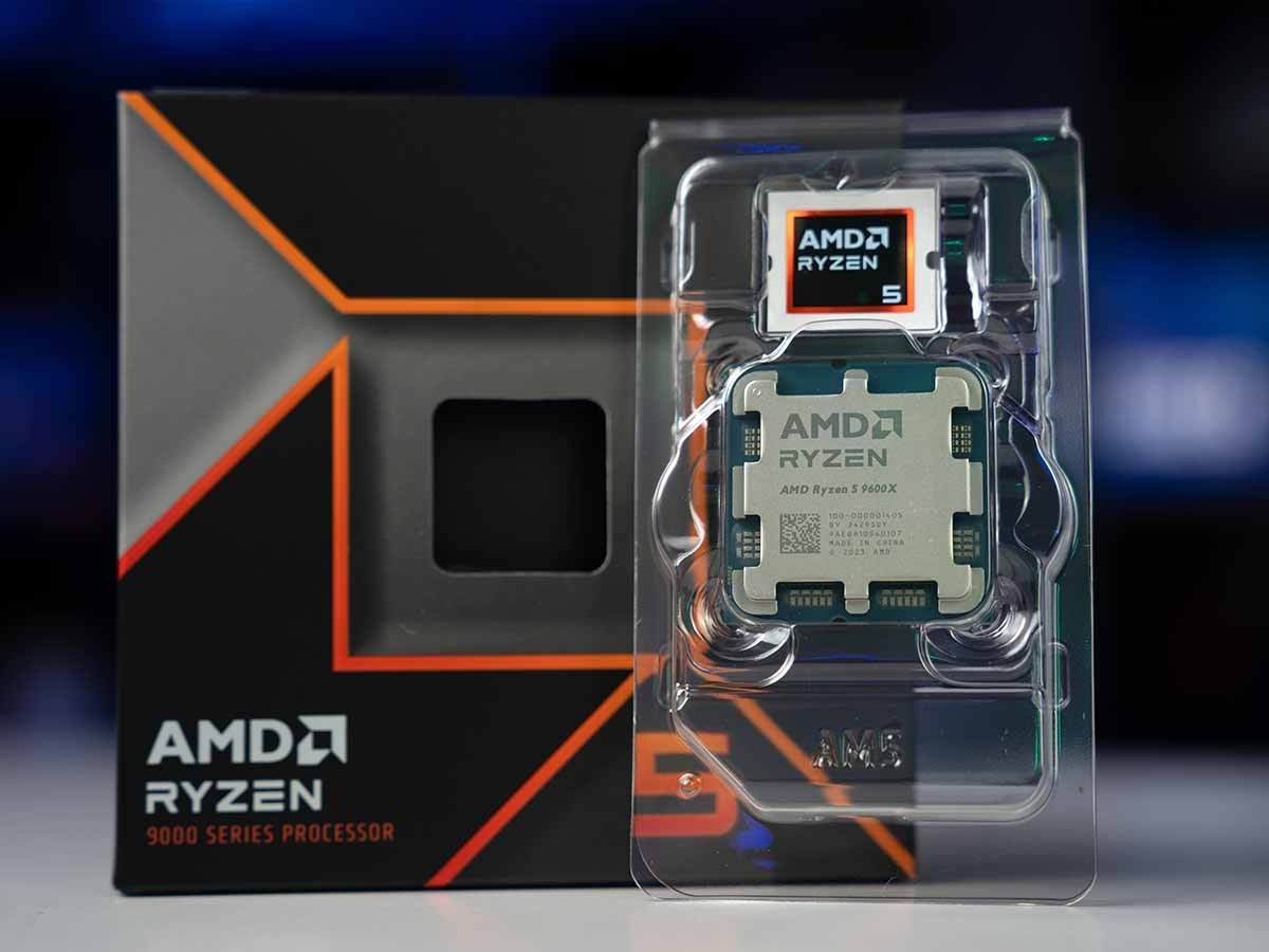 AMD Ryzen 5 9600X Processor (Zen 5) 6-Core 3.9GHz AM5 65W CPU